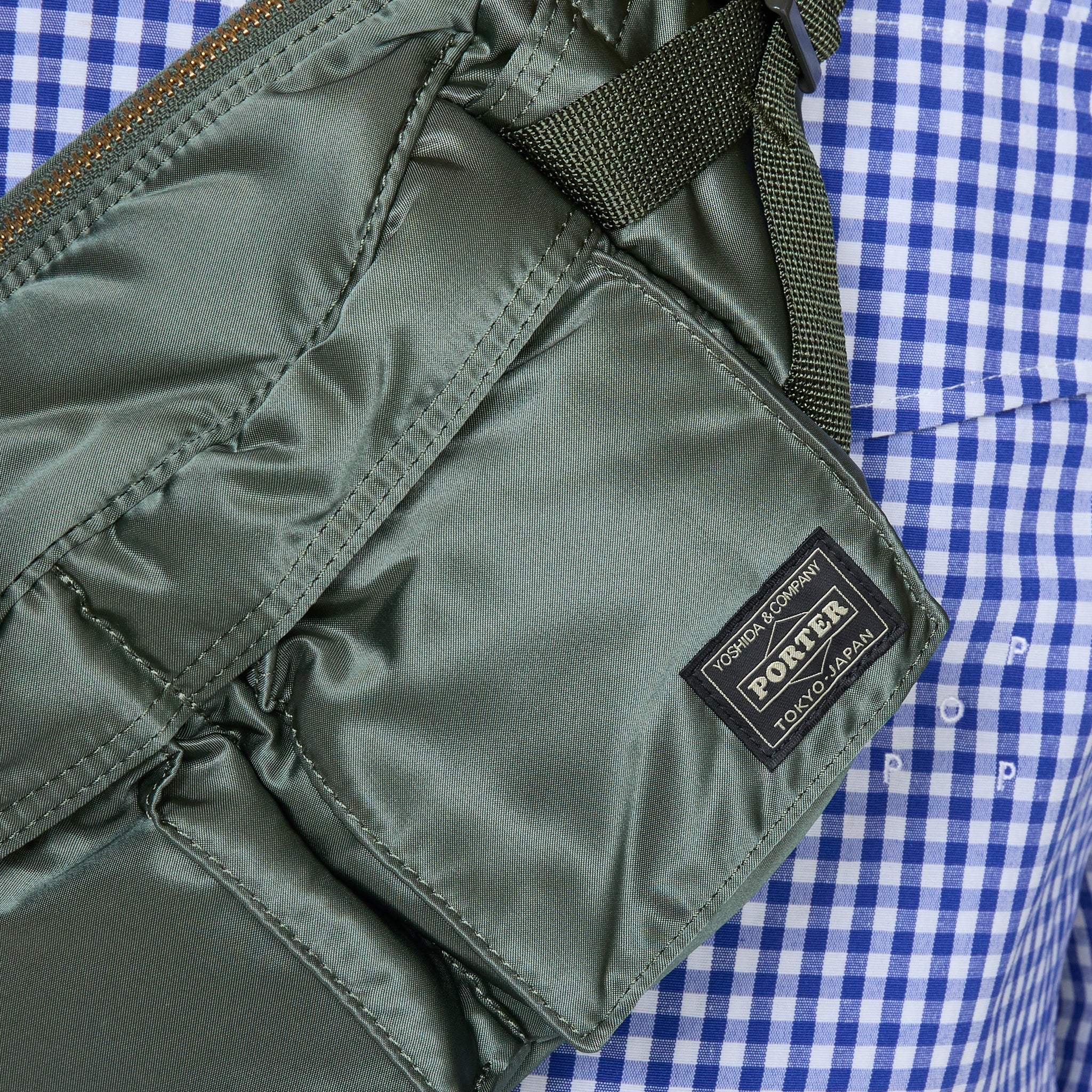 All New Tanker Fanny Pack in Sage Green - Stylish Waist Bag for Travel, Hiking & Everyday Use