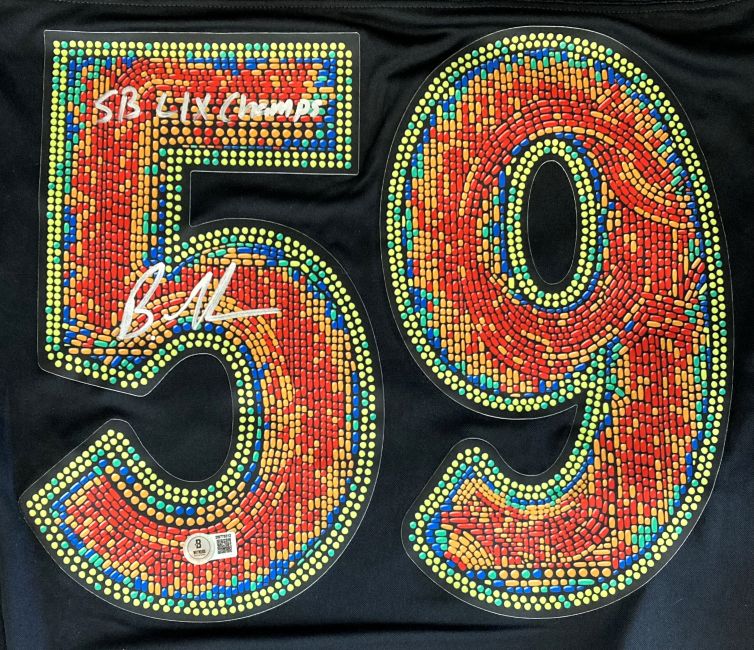 Brandon Graham Autographed Philadelphia Eagles Super Bowl LIX Nike Limited Jersey - Signed NFL Football Memorabilia - Perfect for Eagles Fans, Collectors & Sports Enthusiasts