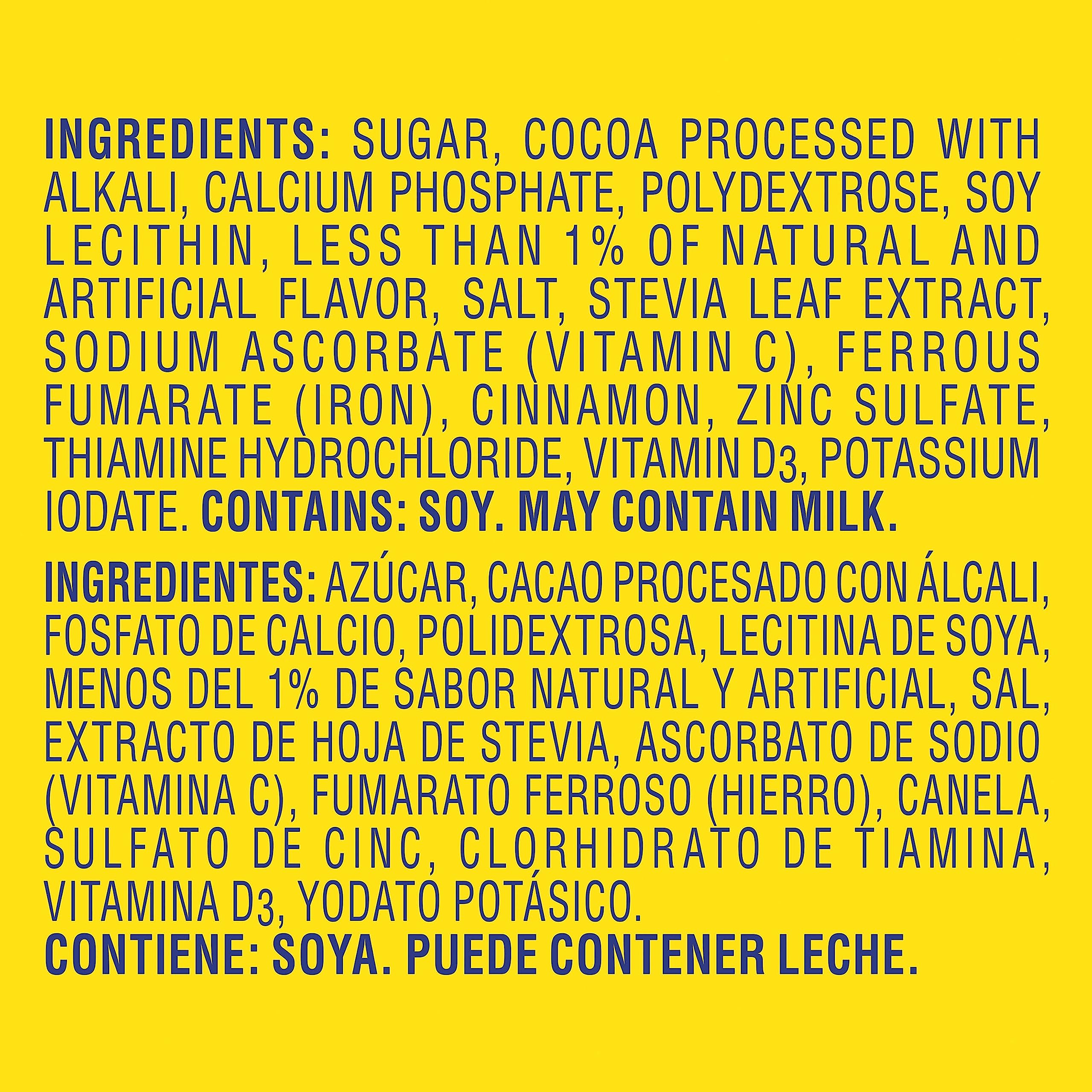NESQUIK Chocolate Flavored Powder 14.1 oz (400g) Canister - Delicious Chocolate Milk Mix for Kids & Adults - Perfect for Breakfast, Snacks & Baking