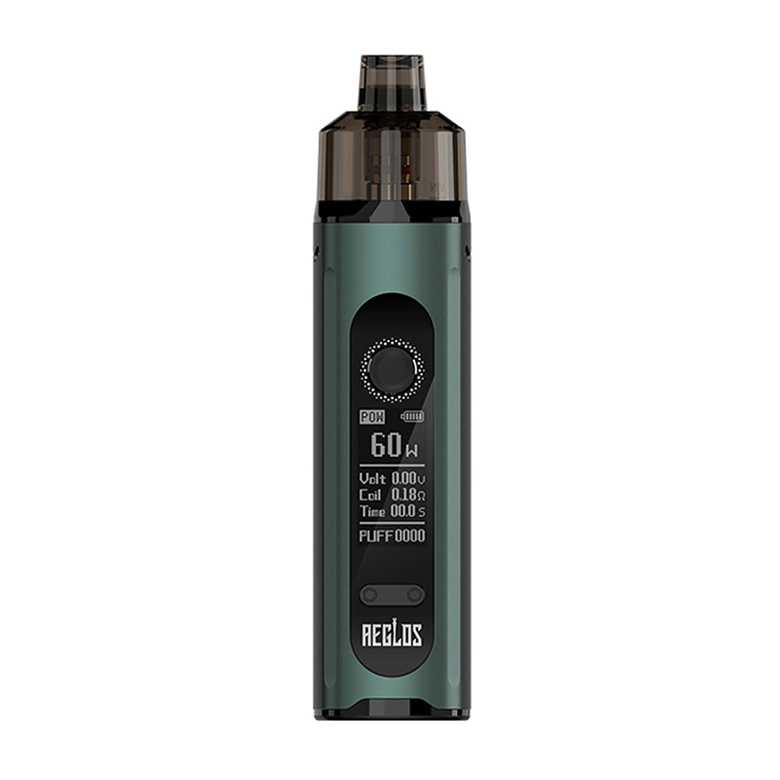 Aeglos H2 60W Pod System Kit - Refillable Vape Pen with Adjustable Wattage for Smooth Nicotine Salt & E-Liquid | Perfect for Travel & On-the-Go Vaping
