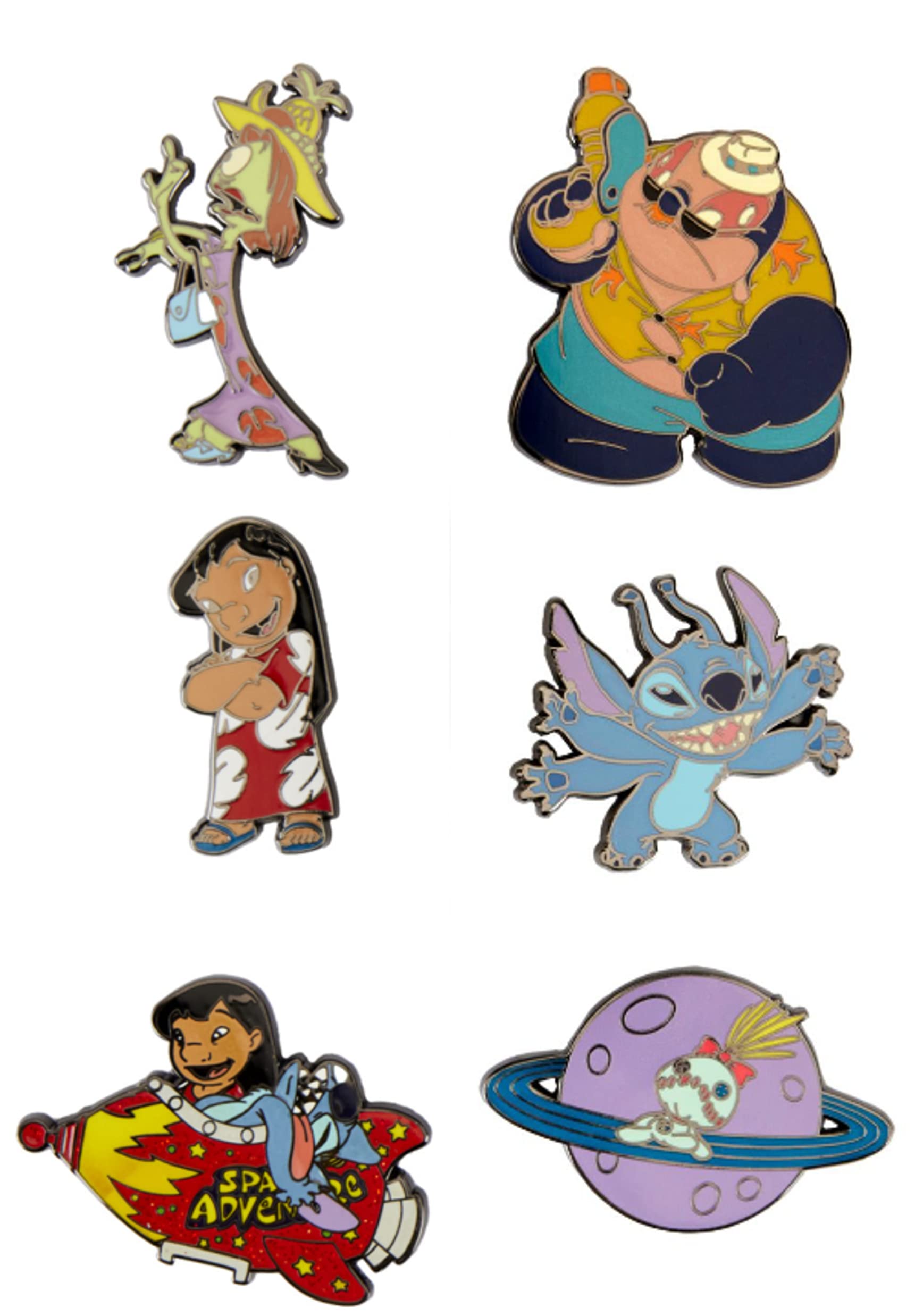 Loungefly Disney Lilo & Stitch Space Adventure Blind Box Pin - Limited Edition Collectible Enamel Pin for Disney Fans, Perfect for Backpacks, Jackets & Pin Collections