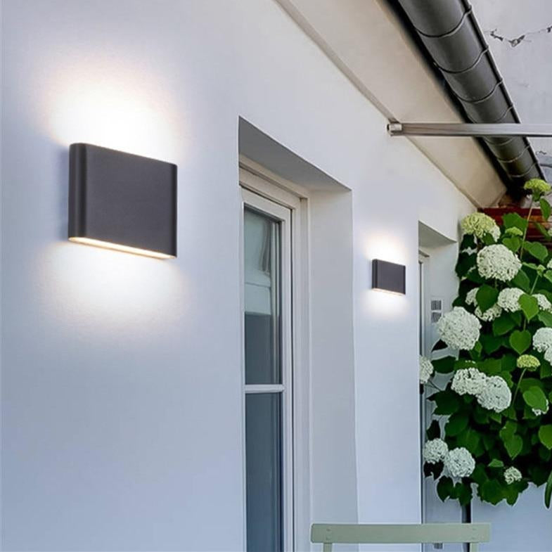 Ultra Thin Rectangular LED Wall Light - Modern Energy Efficient Lighting for Home, Office, and Commercial Spaces - Perfect for Accent, Ambient, and Decorative Lighting