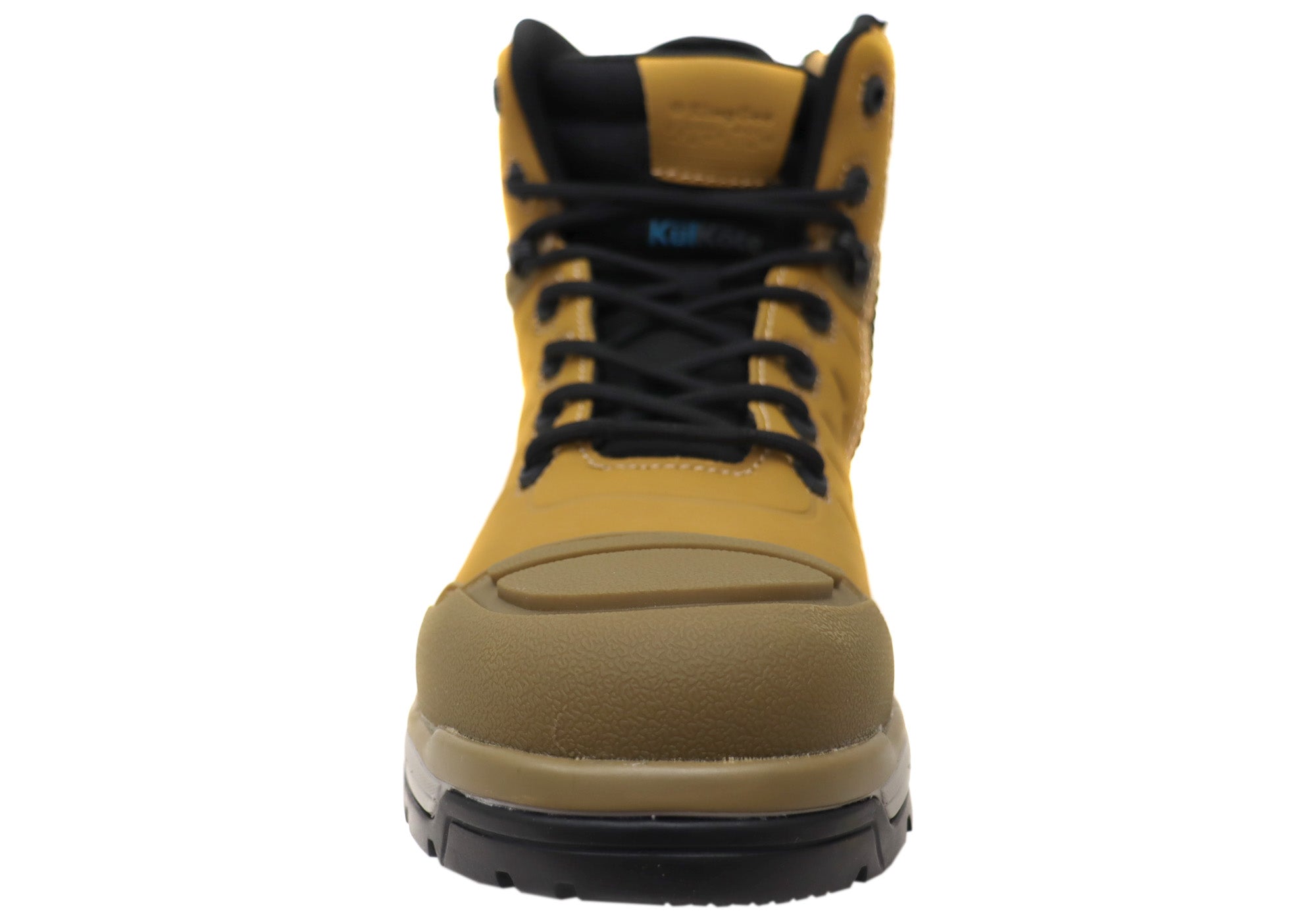 KingGee Men's Quantum Hybrid Zip Lace Composite Toe Work Boots - 5 Inch Safety Shoes for Construction, Warehouse & Outdoor Work
