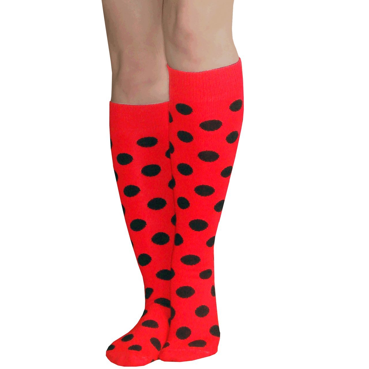 Women's Polka Dot Knee High Socks - Stylish & Comfortable for Work & Outfits