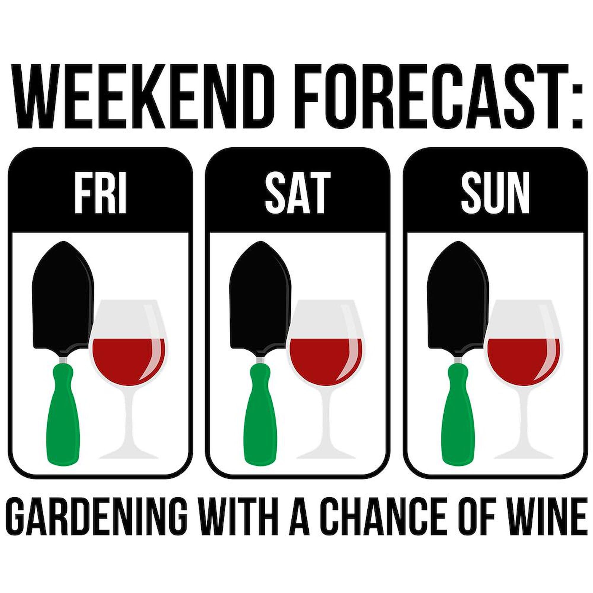CafePress Weekend Forecast 11 oz (325 ml) Ceramic Coffee Mug - Perfect for Home, Office & Gifts - Enjoy Your Morning Coffee or Tea