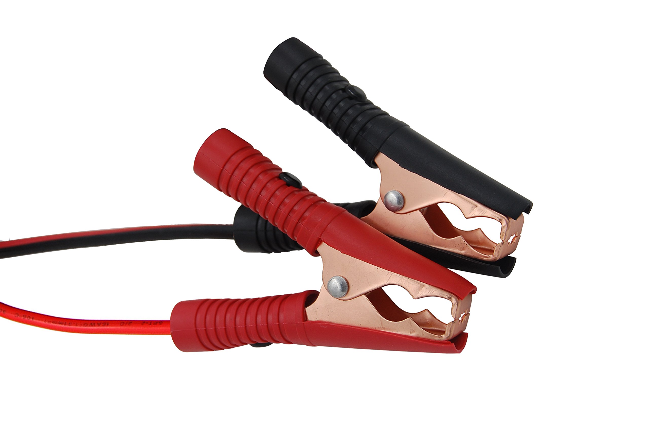 Cuzec 6FT 16AWG 15A Battery Alligator Clip to SAE Connector - 12V SAE Quick Release Adapter with Alligator Clips for Car Battery, Solar Panel, RV & Marine Applications