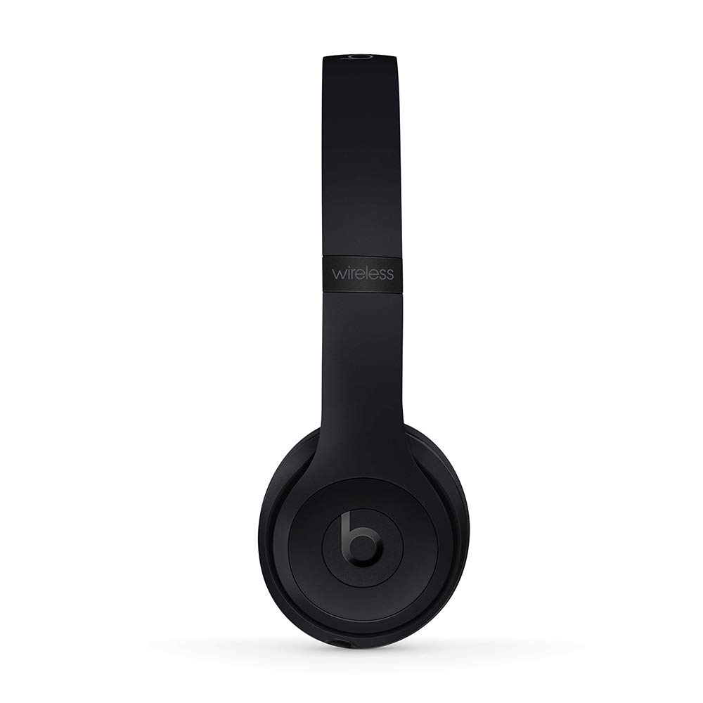 Beats Solo3 Wireless On-Ear Headphones with Apple W1 Chip - Bluetooth Headset with 40-Hour Battery Life & Built-in Mic (Black) | Perfect for Workouts, Commuting & Travel