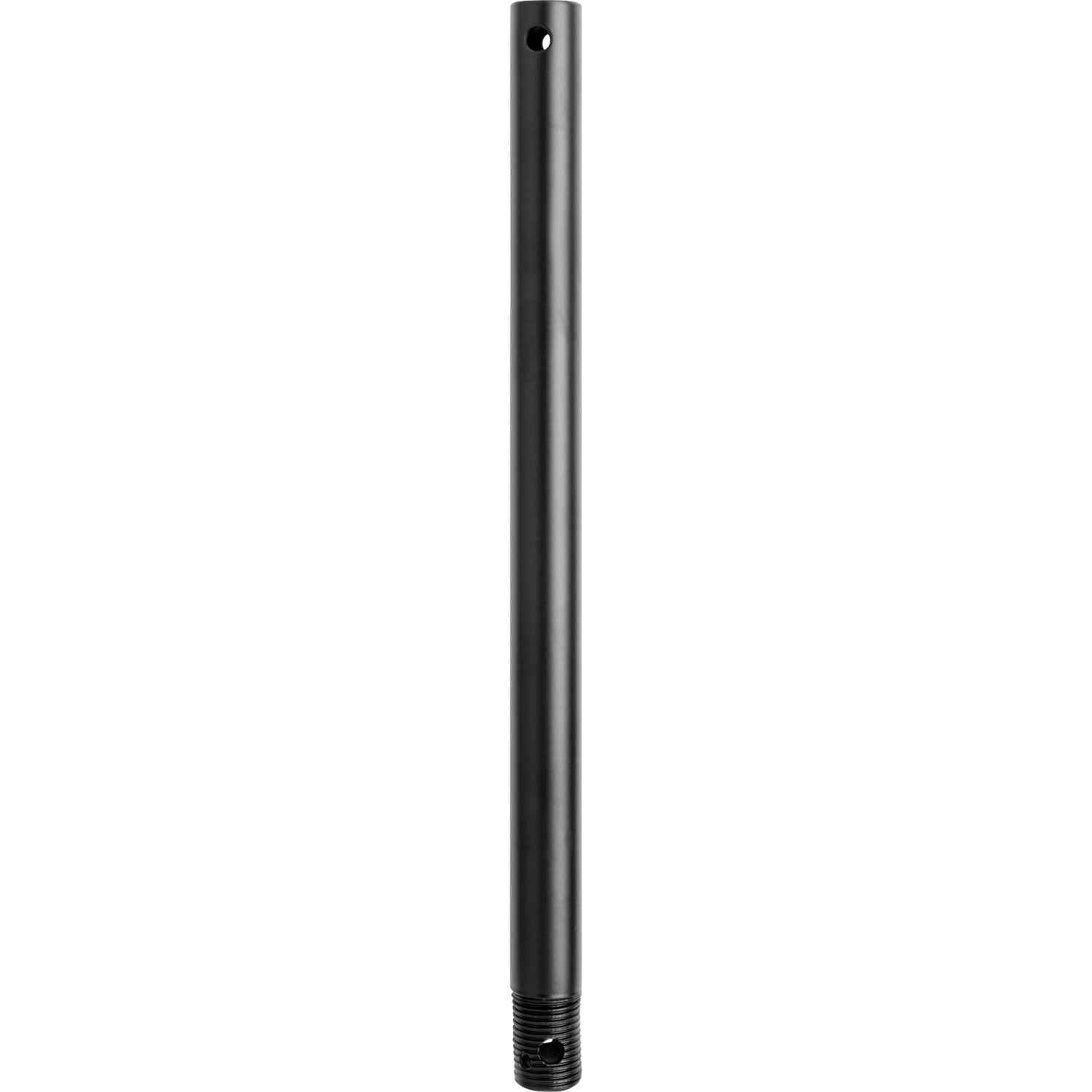 12 Inch Matte Black Downrods for Ceiling Fans - Durable & Adjustable Downrod for Indoor & Outdoor Use - Perfect for Living Room, Bedroom, or Patio