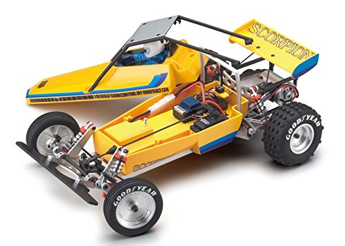 Kyosho Scorpion 2014 1/10 Scale 4WD RC Car Kit - Off-Road Racing & Hobby Grade Remote Control Vehicle for Adults & Kids