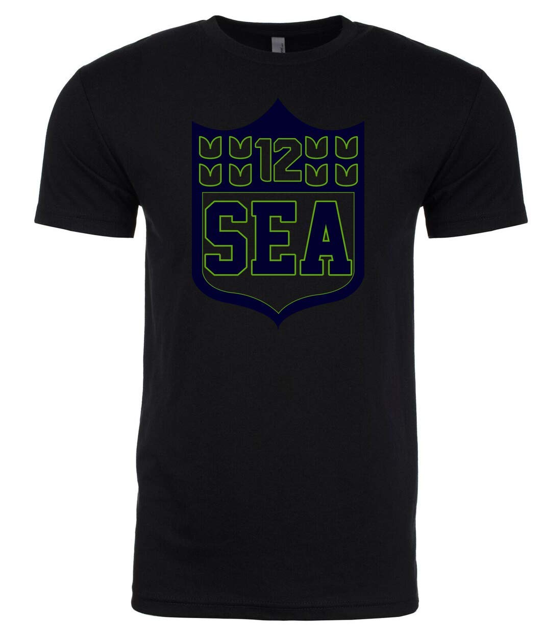 America's Finest Apparel Seattle Crest Shirt for Men | Premium Cotton Casual Button Down Shirt | Perfect for Office, Date Night & Weekend Outings