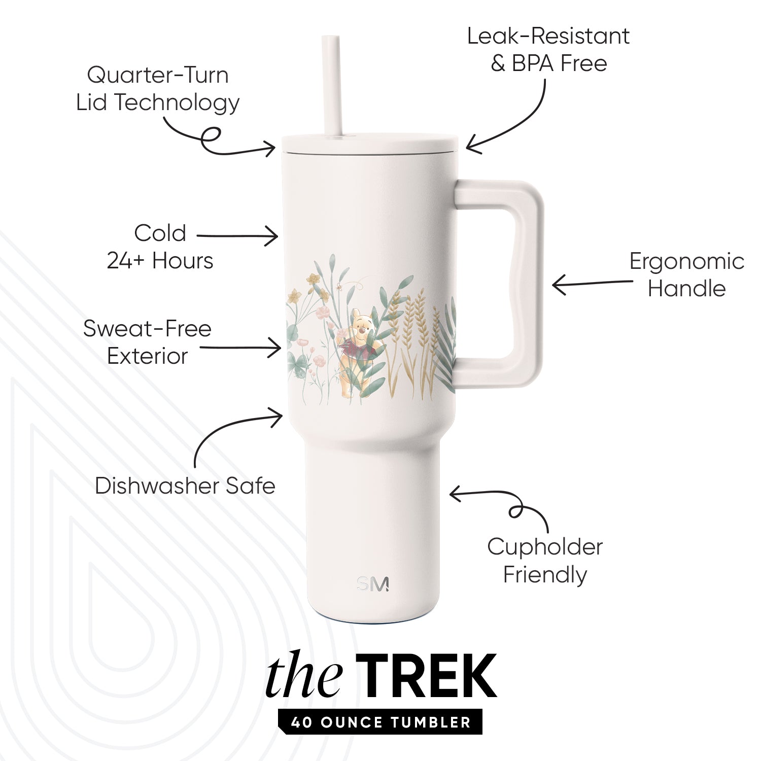 Premium Trek Tumbler 188 - 20oz Insulated Stainless Steel Water Bottle with Leak-Proof Lid, Double Wall Vacuum Insulation for Hot & Cold Drinks - Perfect for Hiking, Camping, Gym & Outdoor Adventures