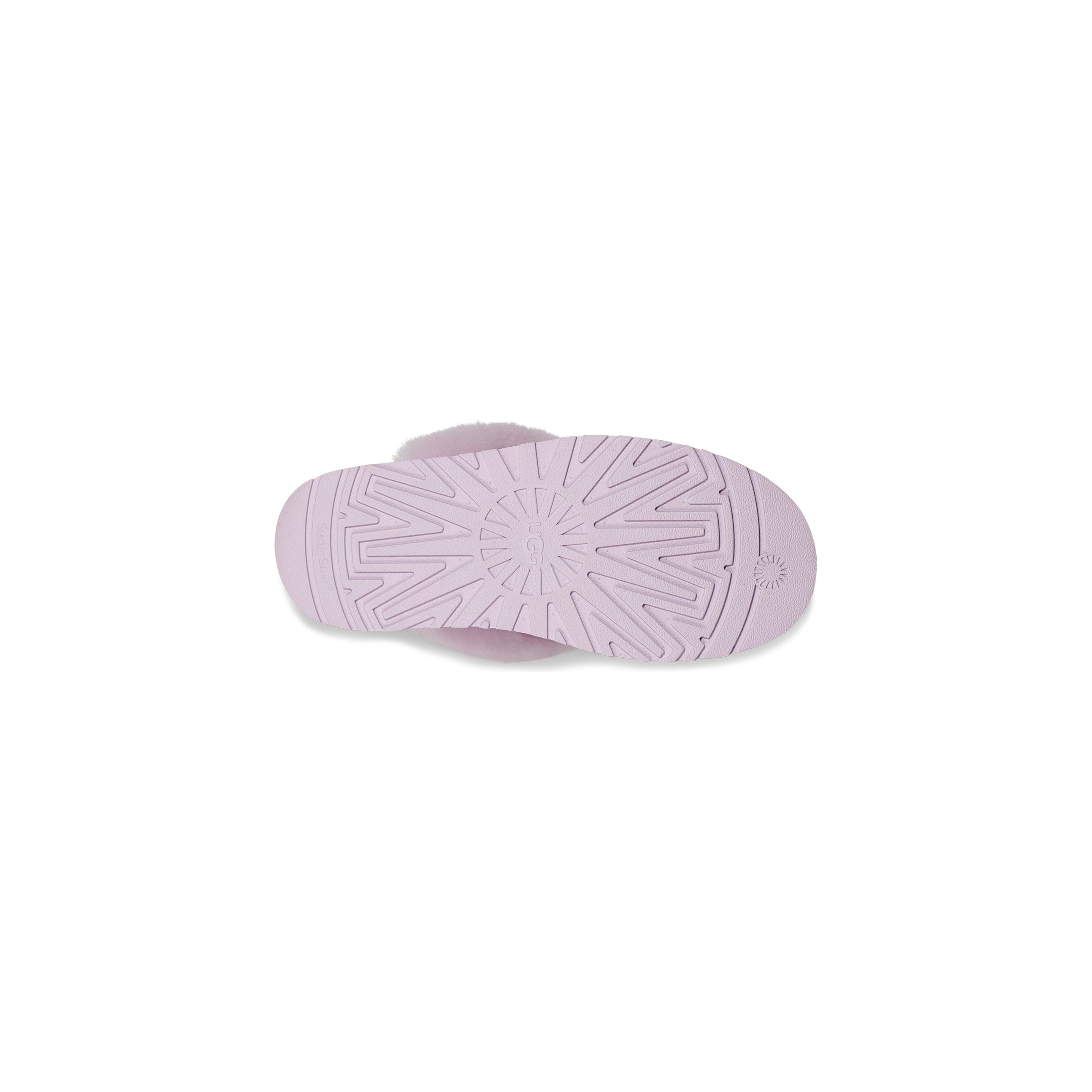 UGG Women's Disquette Platform Slippers in Lavender Fog - Cozy House Shoes for Winter Indoor & Outdoor Wear