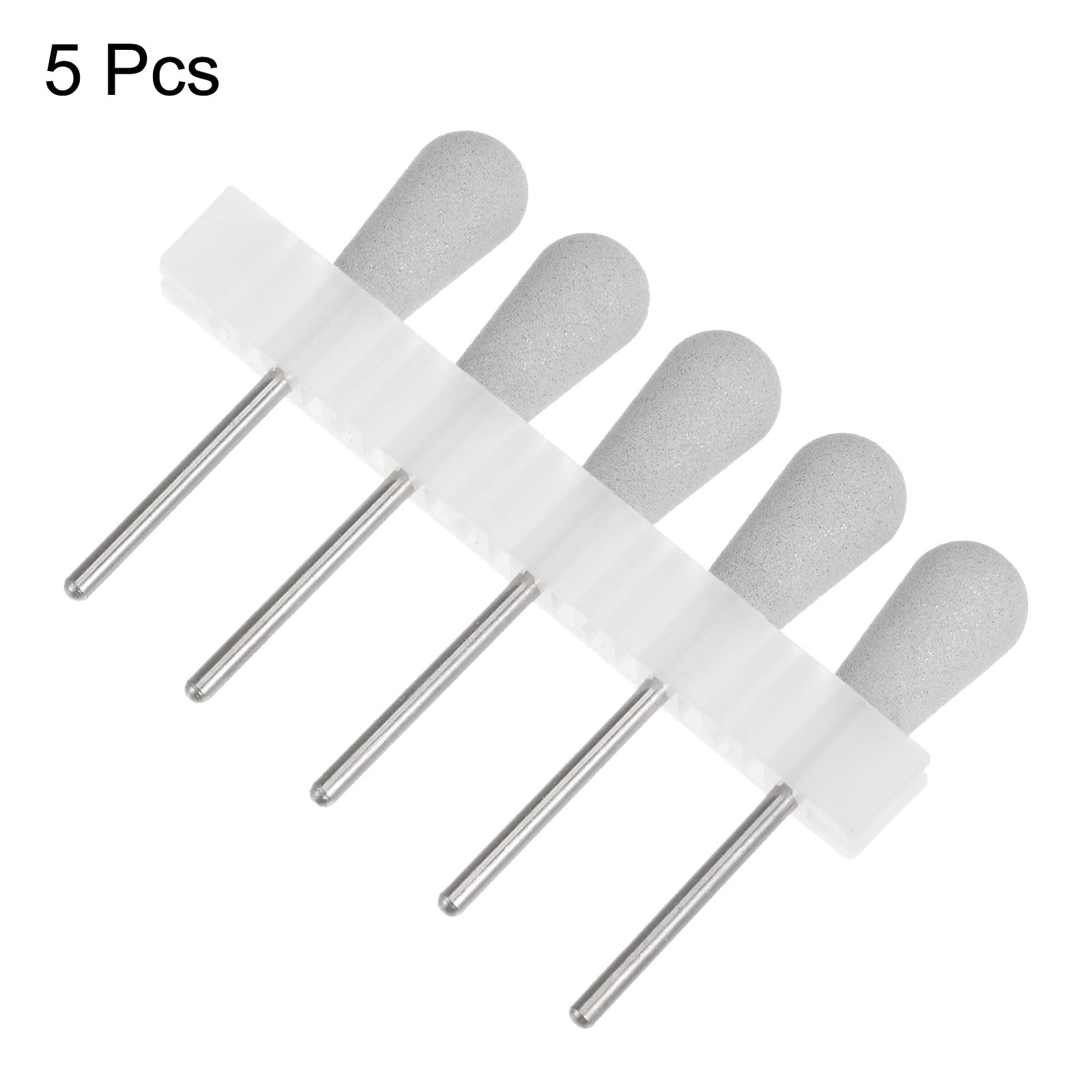 5pcs Rubber Polishing Bits - 150 Grit Silicone Buffing Wheels 10mm Dia Mounted Grinding Heads for Electric Grinder & Rotary Tools | Perfect for Metal Polishing, Jewelry Making & DIY Craft Projects