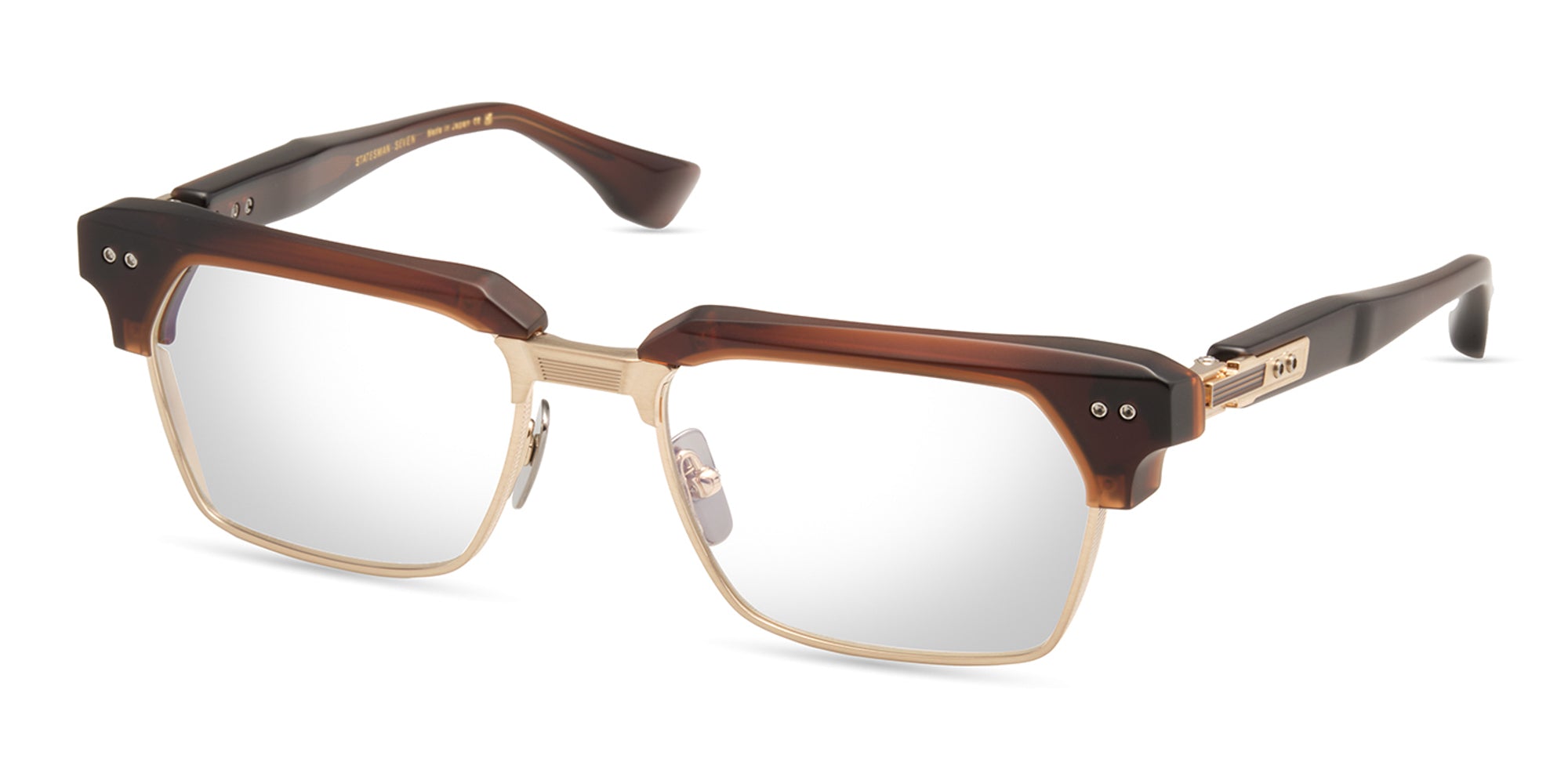 Dita Statesman Seven DTX443 Sunglasses - Polarized Aviator Style for Men & Women - Perfect for Driving, Travel & Outdoor Activities