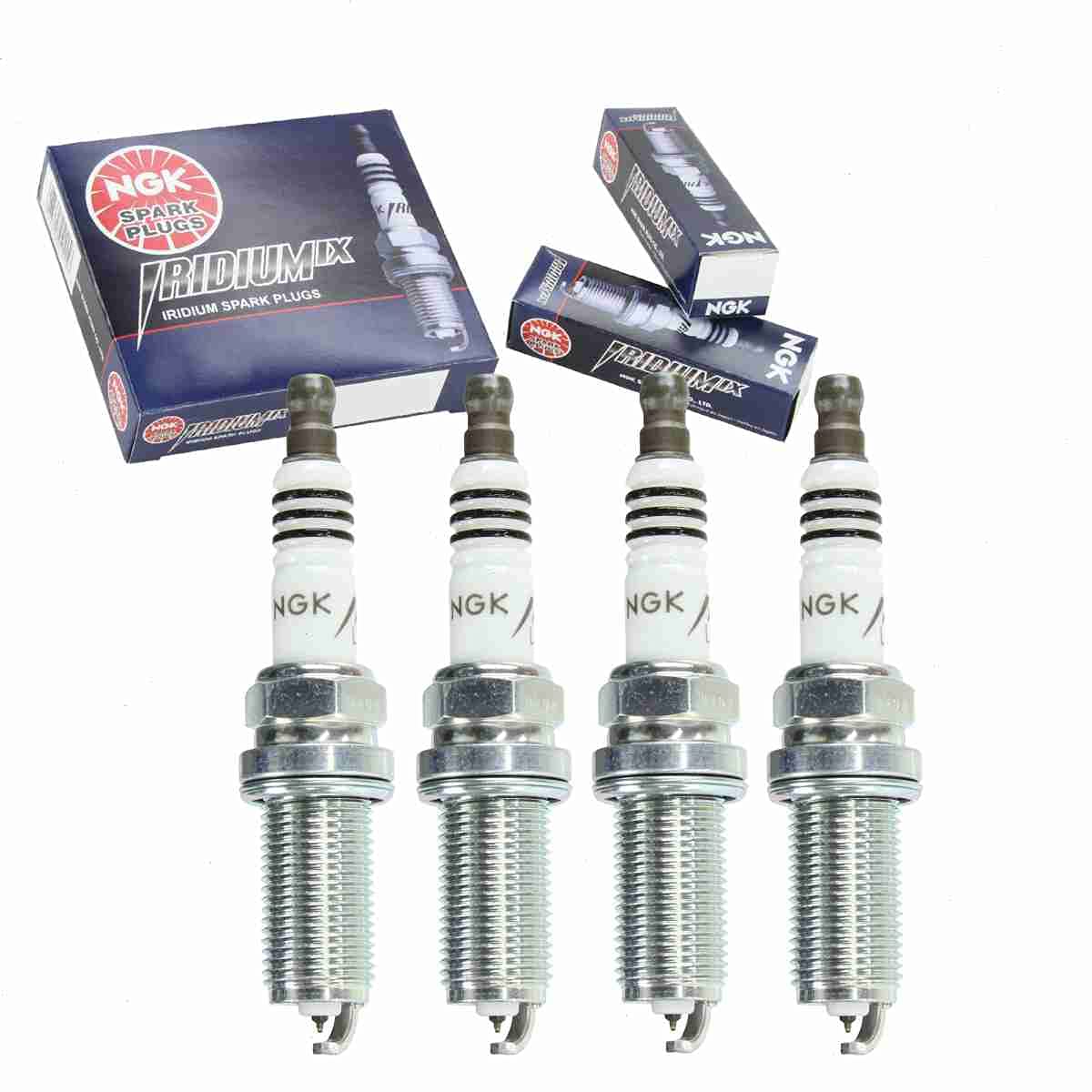 4-Piece NGK Iridium IX Spark Plugs Set - Compatible with Dodge Dart 2.0L 2.4L L4 (2013-2016 Models) - High Performance Ignition for Smoother Acceleration & Fuel Efficiency