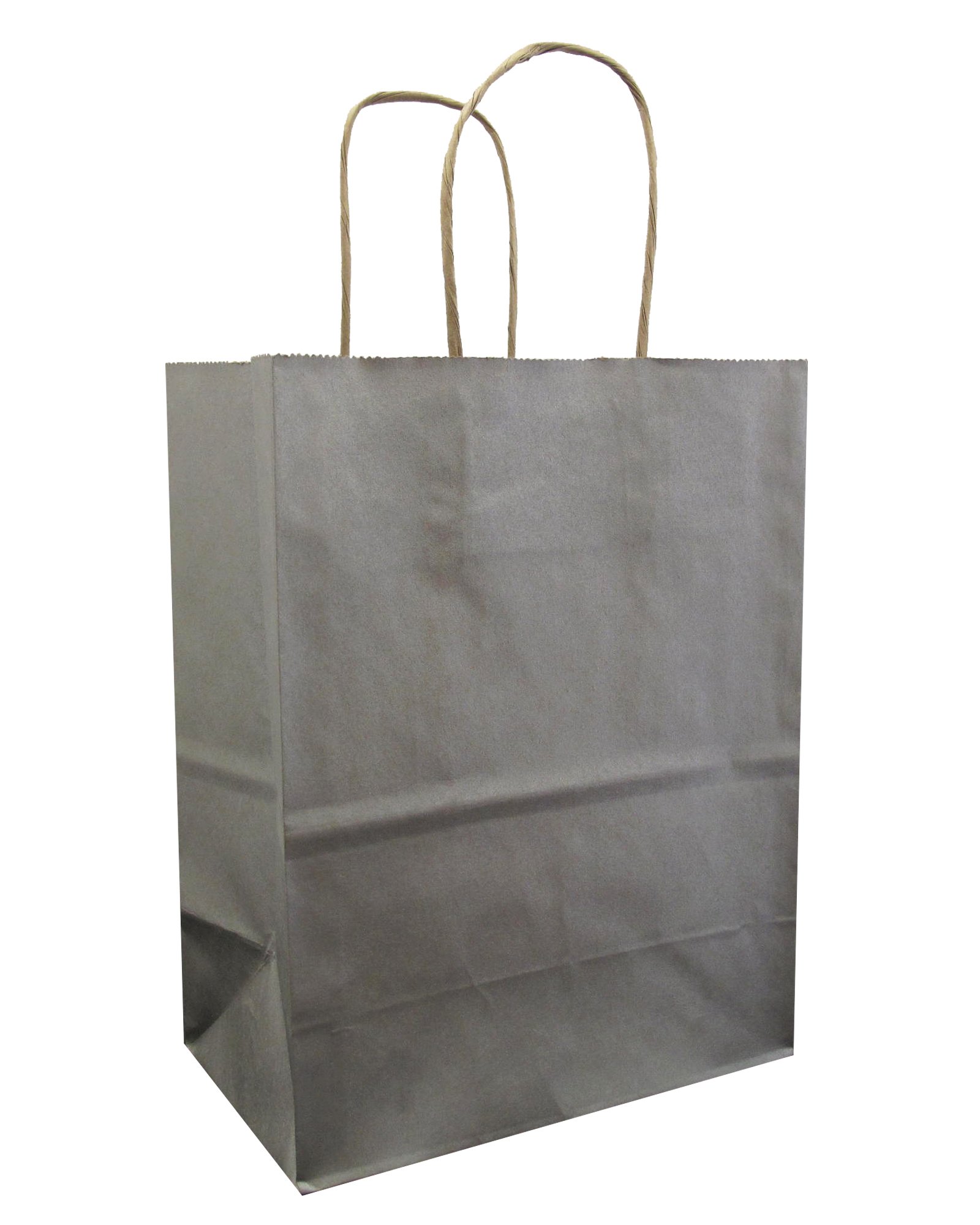 Jillson Roberts Bulk Medium Recycled Kraft Bags - 13 Colors Including Silver Metallic - 250 Count (BMK914) - Perfect for Retail Packaging, Gift Bags & Eco-Friendly Shopping