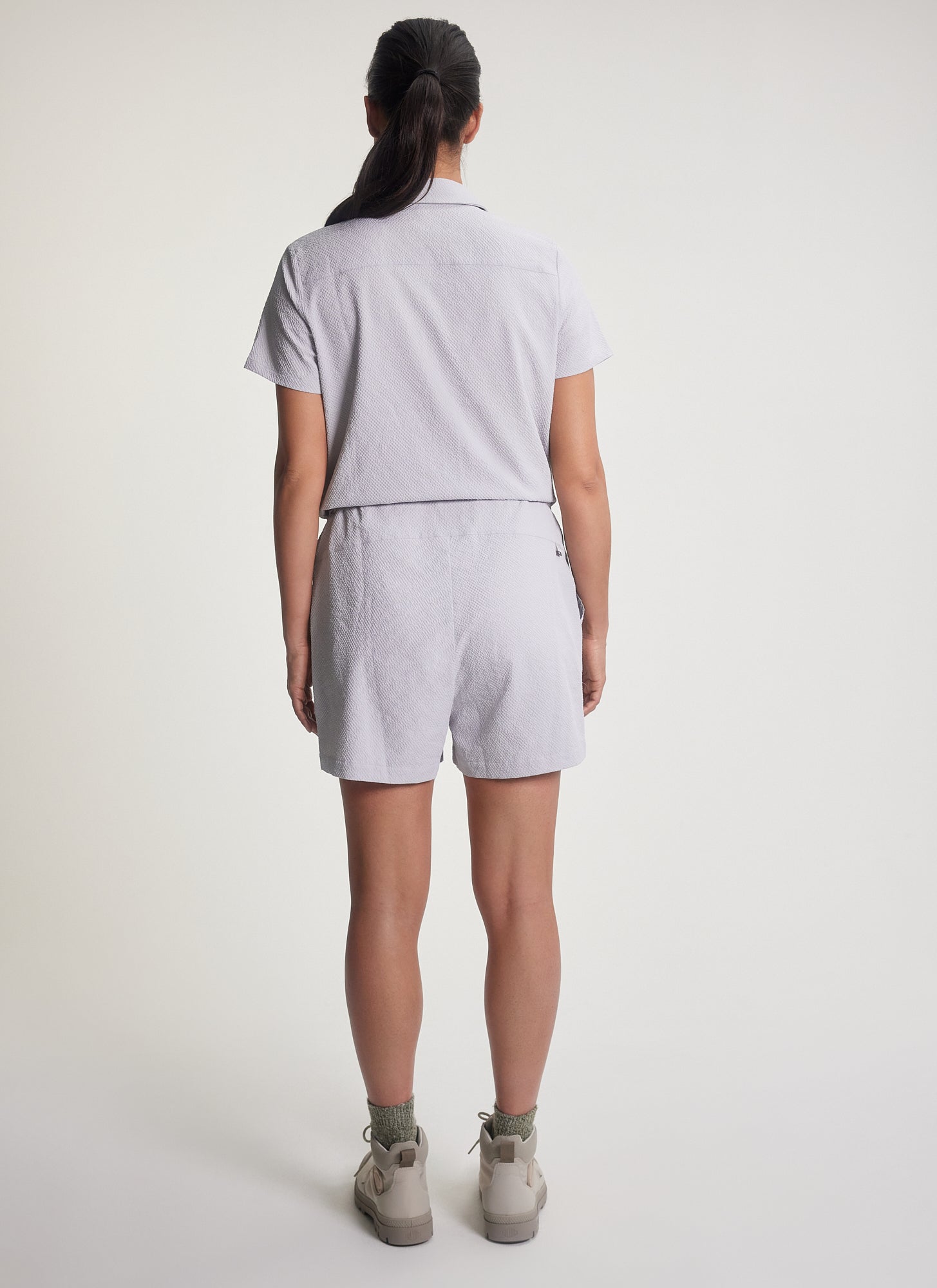 Skyler Women's High Waisted Combi Shorts - Stretchy Comfort for Yoga, Gym & Casual Wear | Trendy Activewear for Workouts & Everyday Style