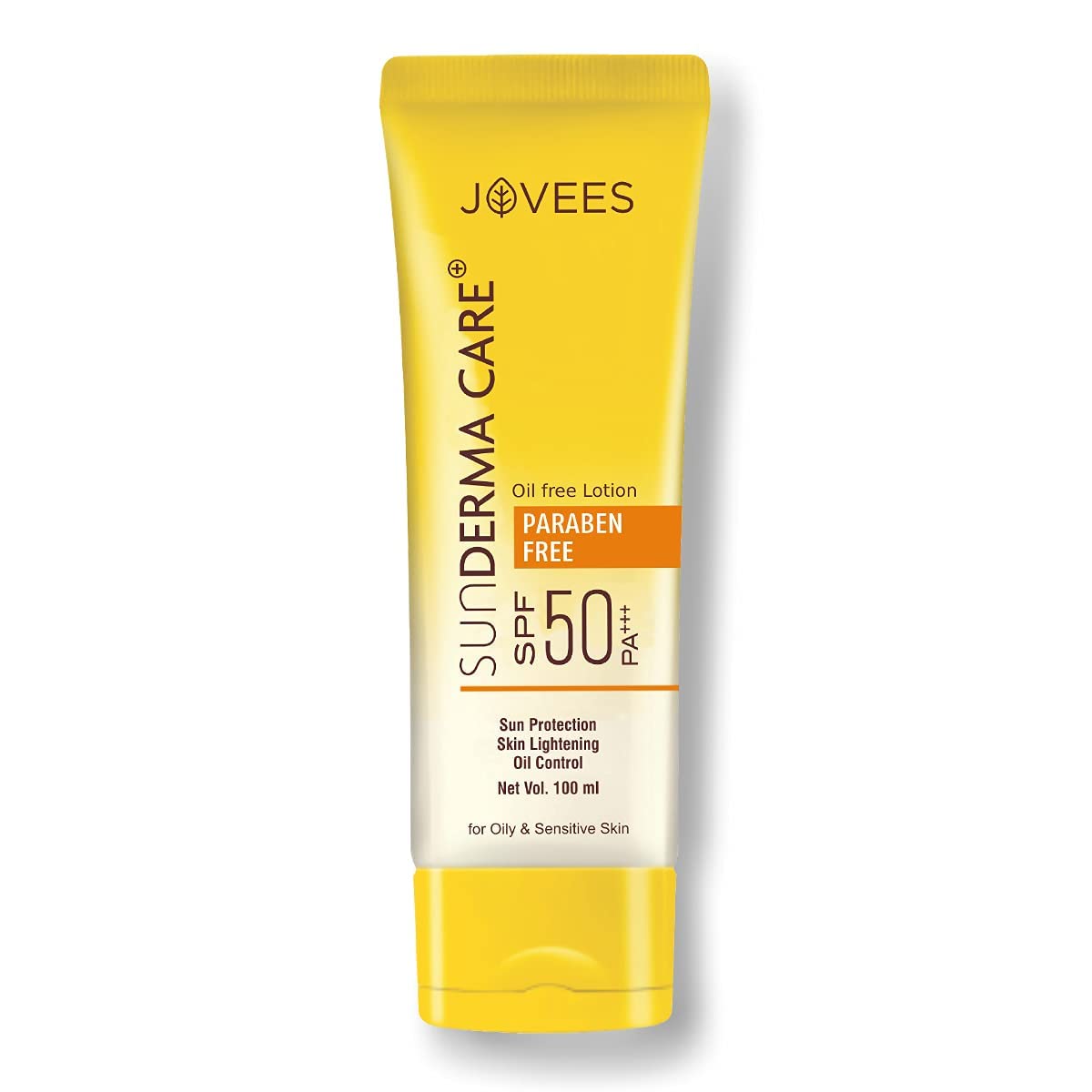 Herbal Sun Derma Care Sunscreen SPF 50 PA+++ (100ml) - Lightweight, Oil-Free Face & Body Sunscreen with UVA/UVB Protection for All Skin Types | Paraben & Alcohol Free | Perfect for Beach, Swimming & Outdoor Activities