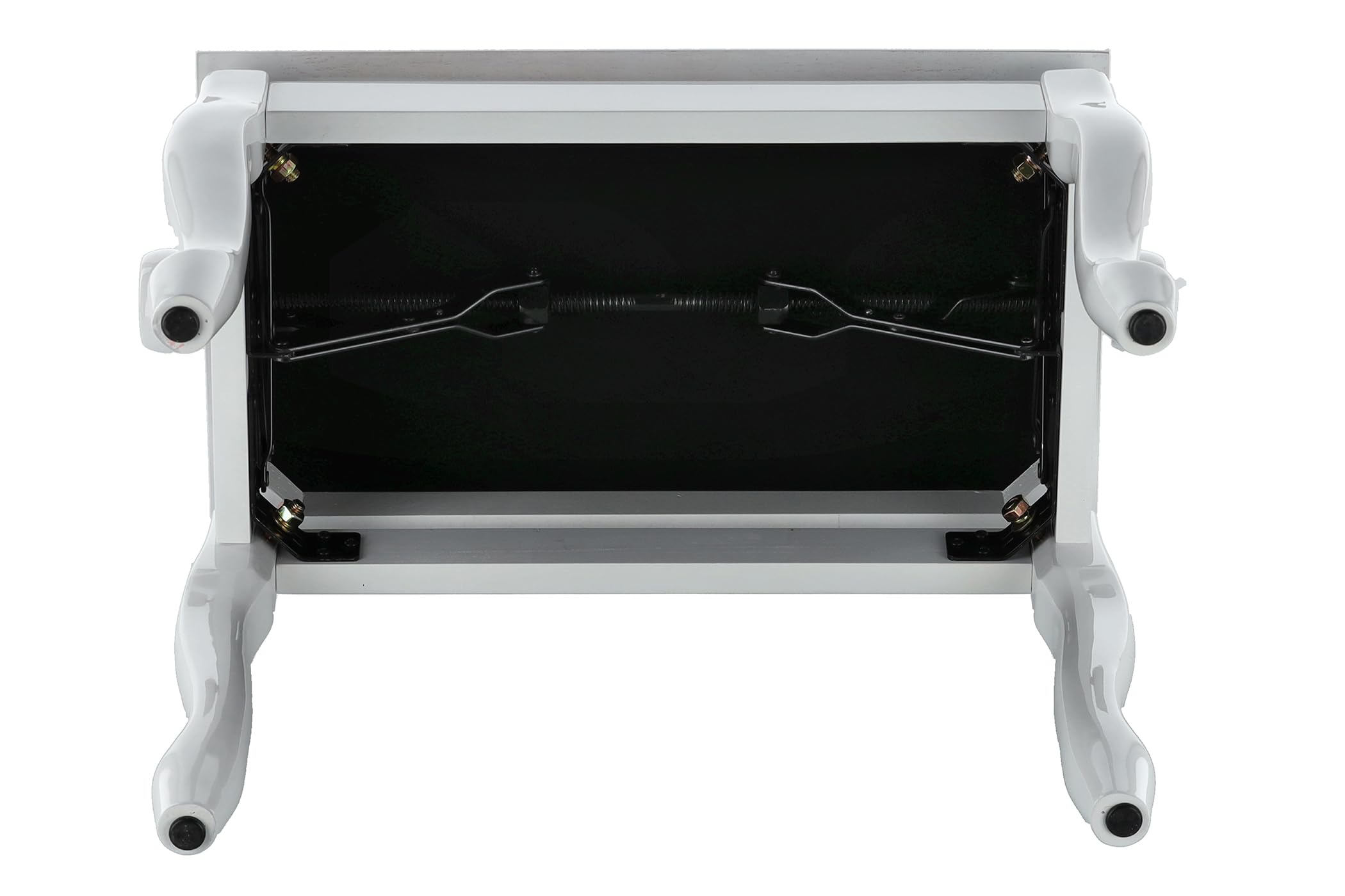 Premium GEWA Deluxe Classic Piano Bench - Adjustable Height, High-Gloss White Finish | Perfect for Home, Studio & Concert Hall Pianos