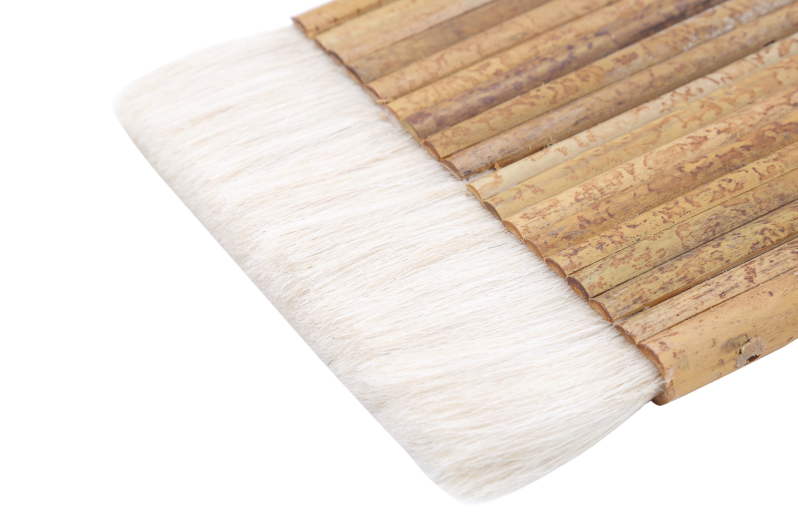 6.5 Inch Wide Haik Brush Blender - Perfect for Applying Kiln Wash, Molds, Watercolor & Ceramic Pottery Painting - Ideal for Artists, Potters & DIY Craft Projects
