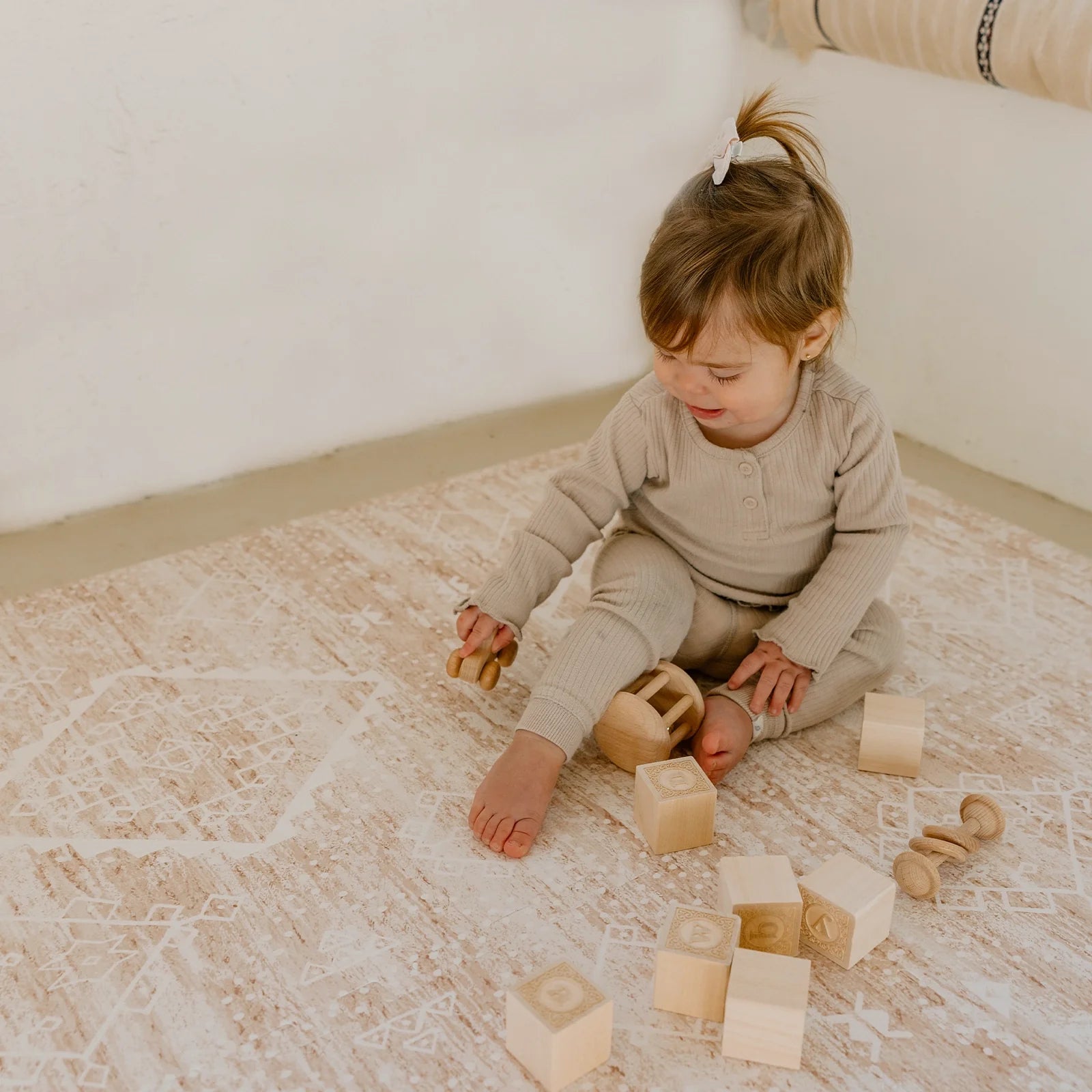 Little Nomad Play Mat | Ula - Non-Toxic, Eco-Friendly Baby Play Mat for Crawling & Tummy Time | Perfect for Nursery, Daycare & Travel | Soft, Durable & Easy to Clean