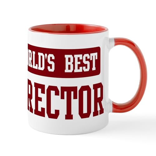 White/Red Inside - Worlds Best Director Mug