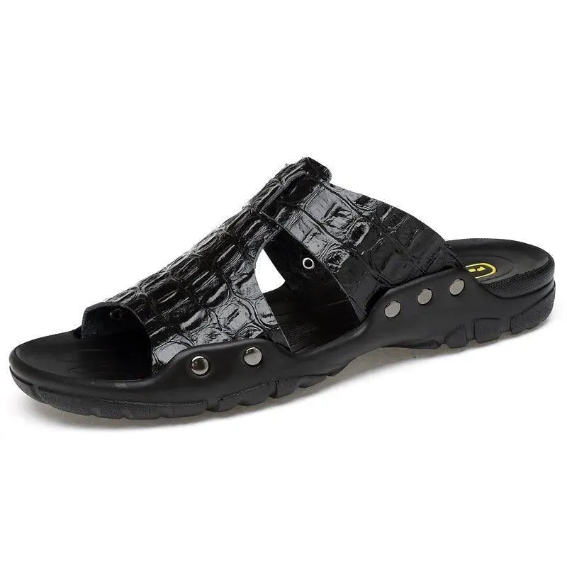 Valston Genuine Leather Sandals for Women - Comfortable Summer Casual Shoes - Perfect for Beach, Vacation & Outdoor Walking