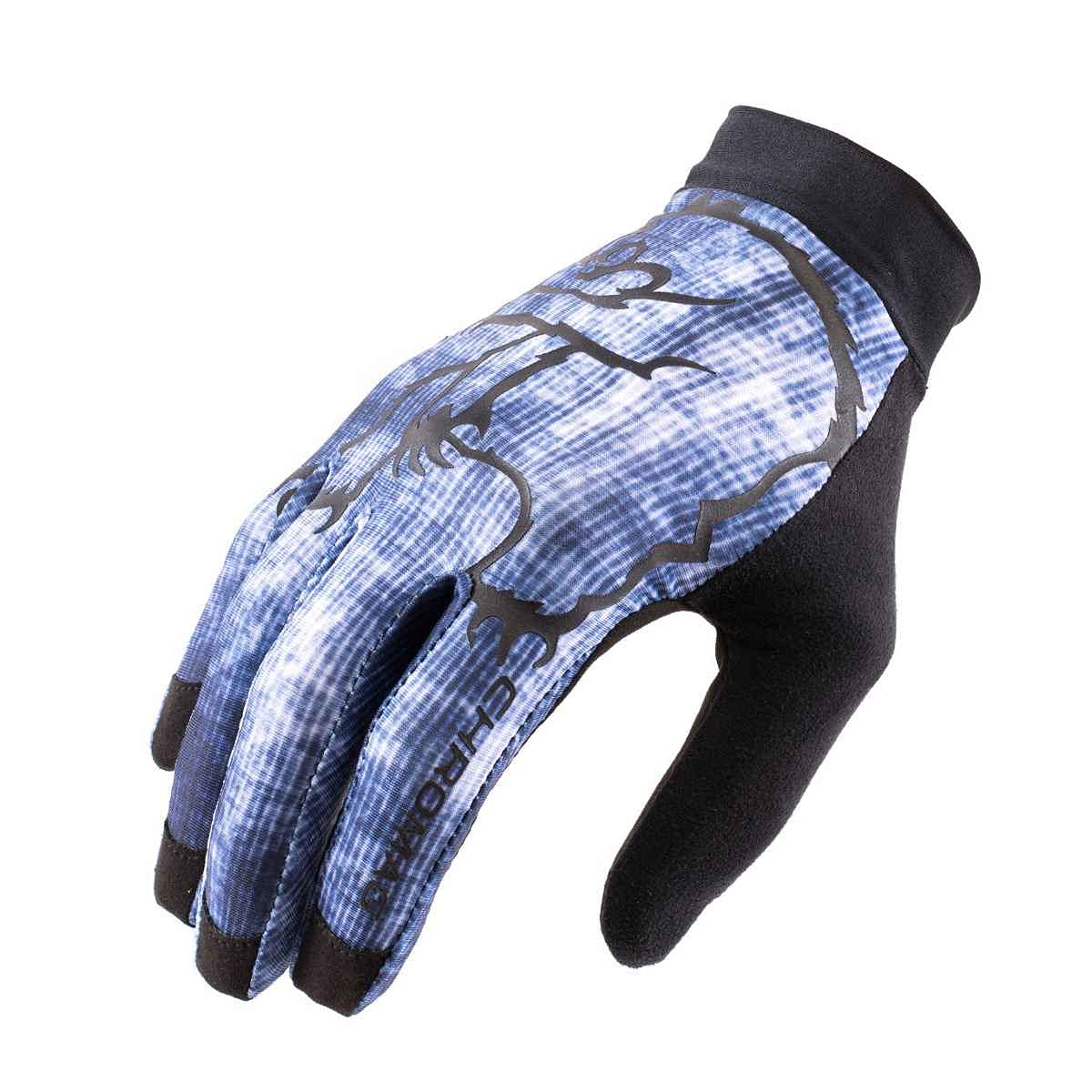 Chromag Habit Glove - Medium Size, Acid Wash Finish - Durable Mountain Bike Gloves for Trail Riding & Downhill Cycling