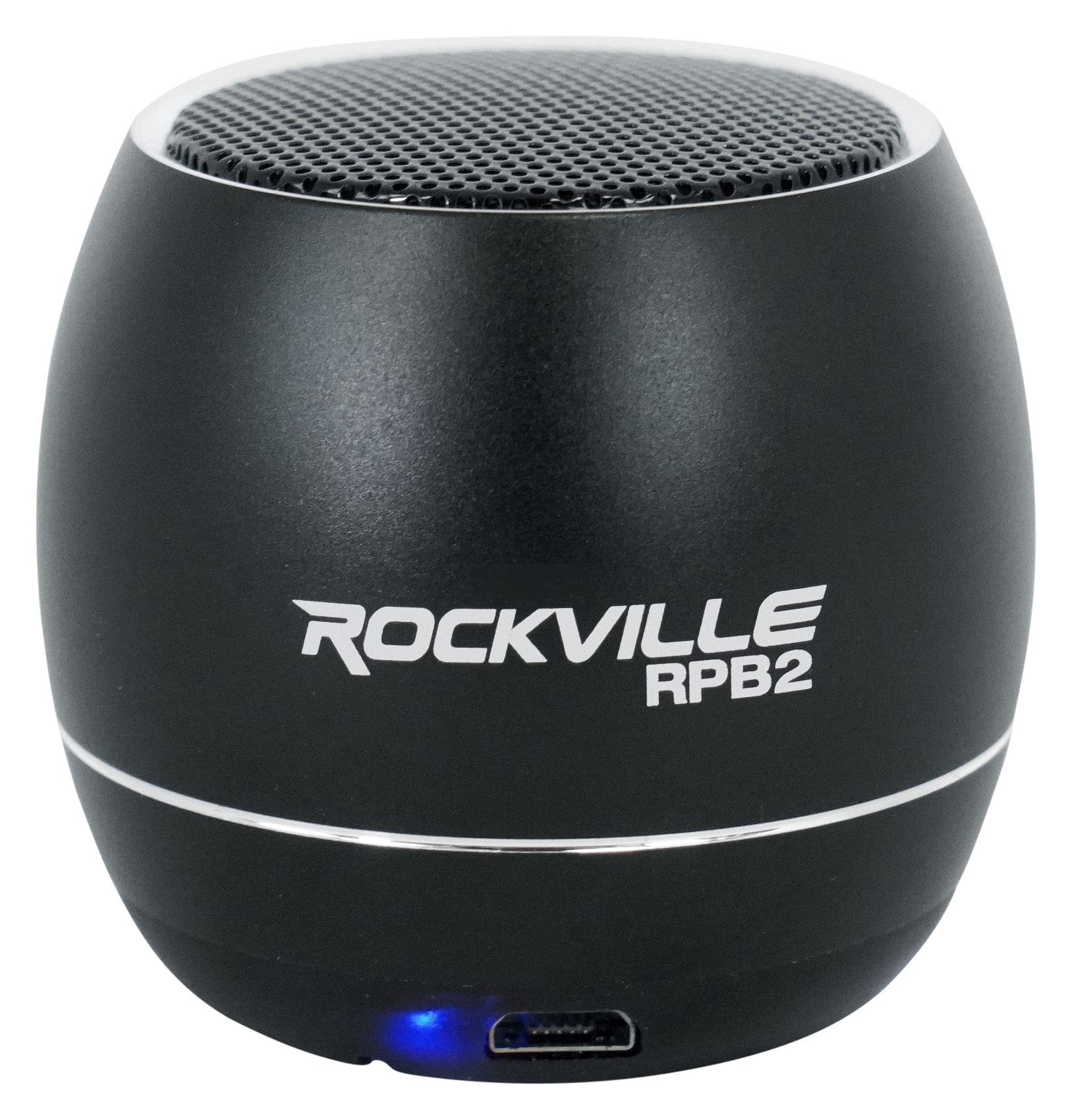 Chauvet DJ GOBO Zoom 2 70W LED DMX Custom GOBO Projector with Manual Rotation Knob + Rockville RPB2-BLACK Wireless Bluetooth Speaker Bundle - Perfect for DJ Shows, Parties, and Outdoor Events