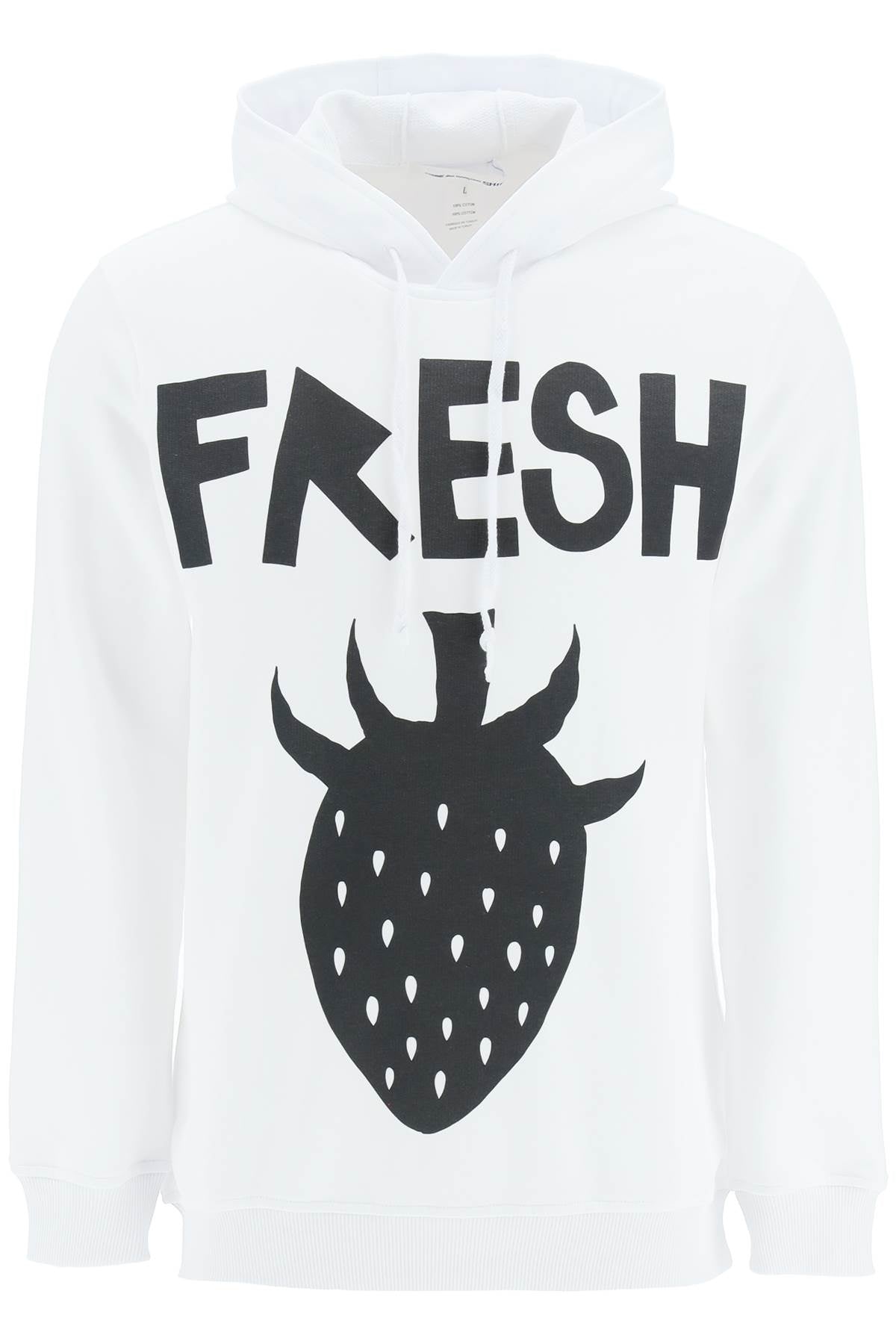 Comme des Garcons Shirt Hoodie with Strawberry Print - Stylish Streetwear for Men & Women - Perfect for Casual Outfits, Street Fashion, and Everyday Wear