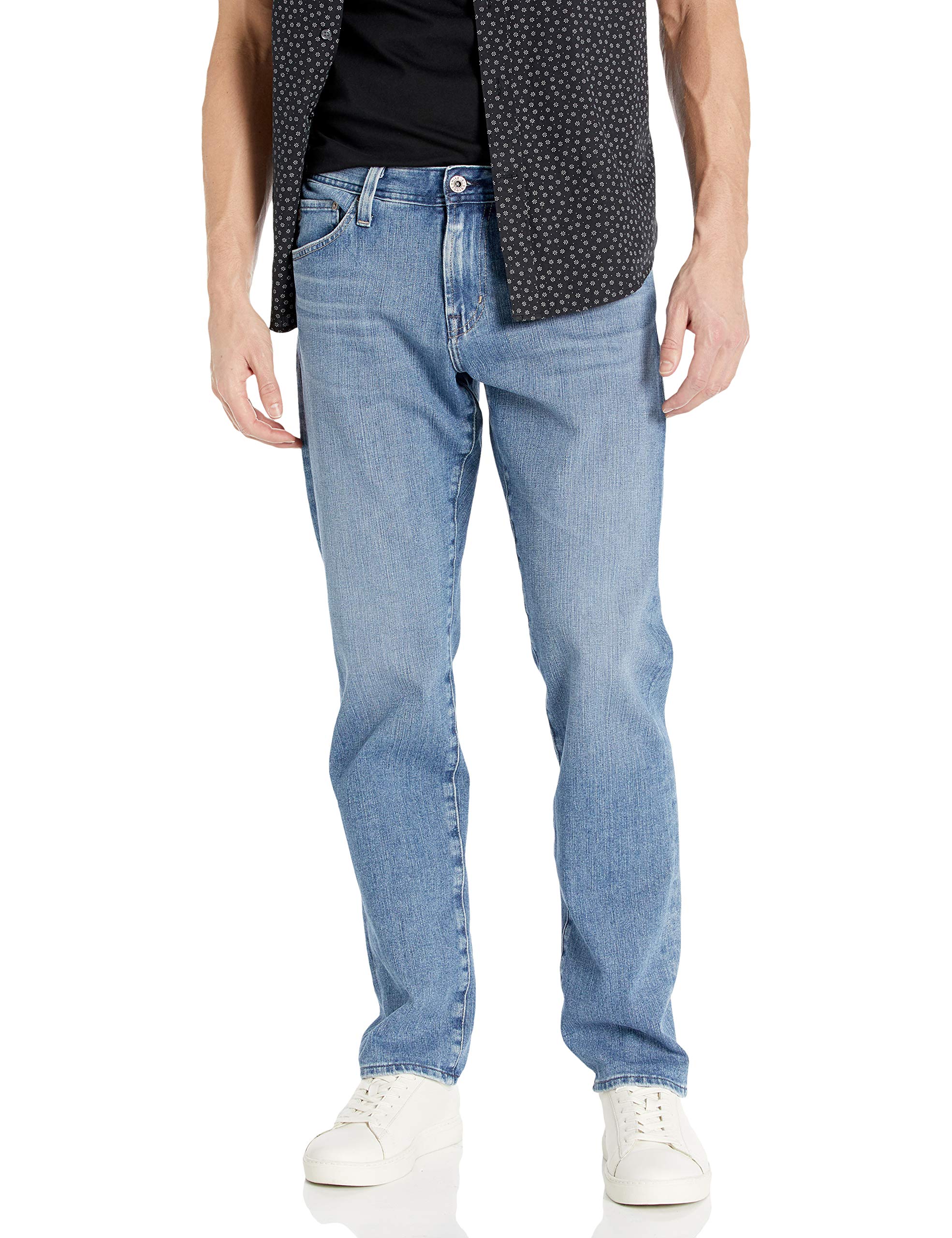 AG Adriano Goldschmied Men's The Graduate 360° Stretch Tailored Denim Jeans - Slim Fit Comfortable Stretchable Jeans for Work & Casual Wear