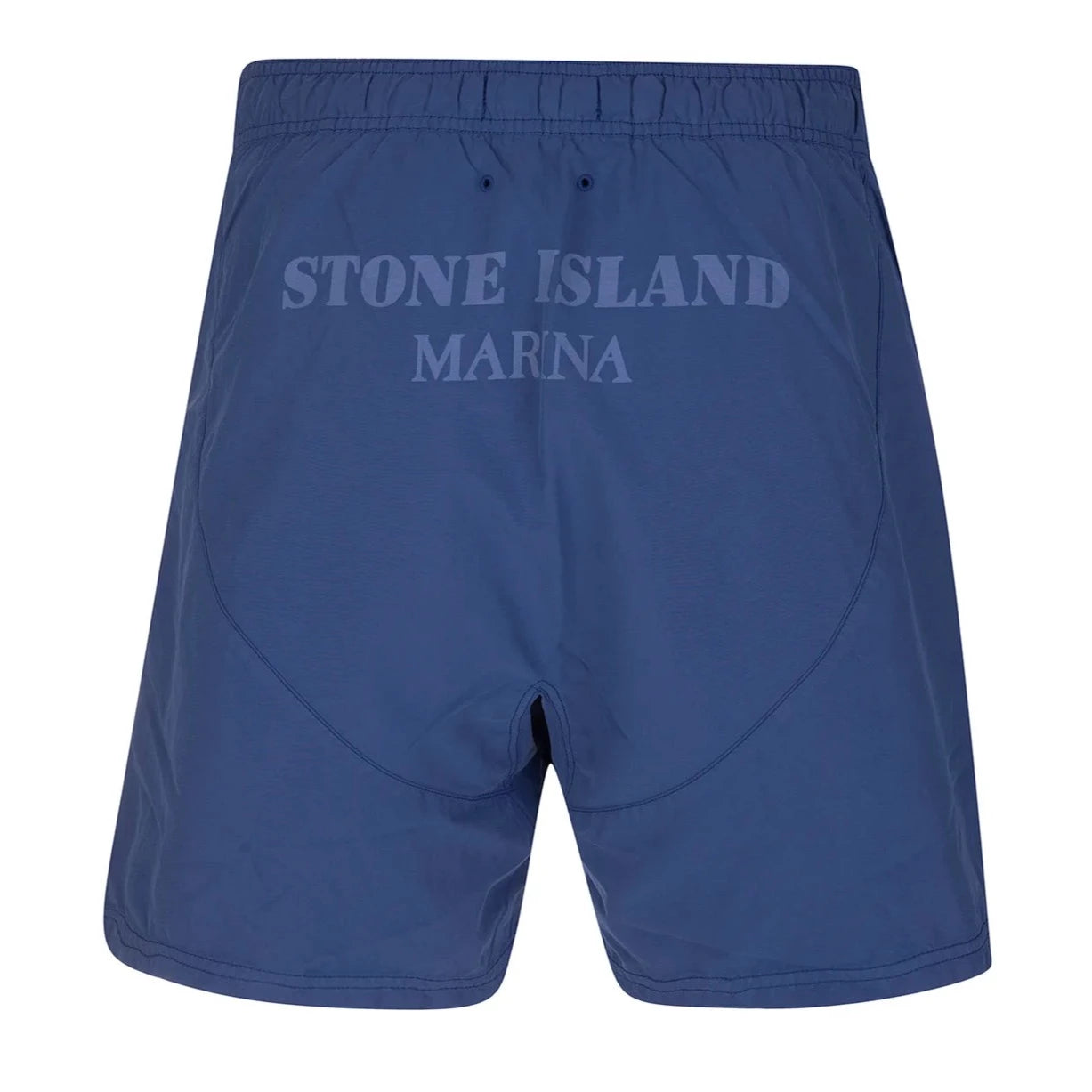 Stone Island Blue Marina Swim Shorts for Men - Quick-Dry, Comfortable Beach & Pool Swimwear for Summer Vacations