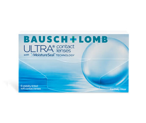 Bausch + Lomb ULTRA Contact Lenses 6 Pack - Monthly Disposable for Dry Eyes & Comfort - Perfect for Daily Wear, Sports & Active Lifestyles