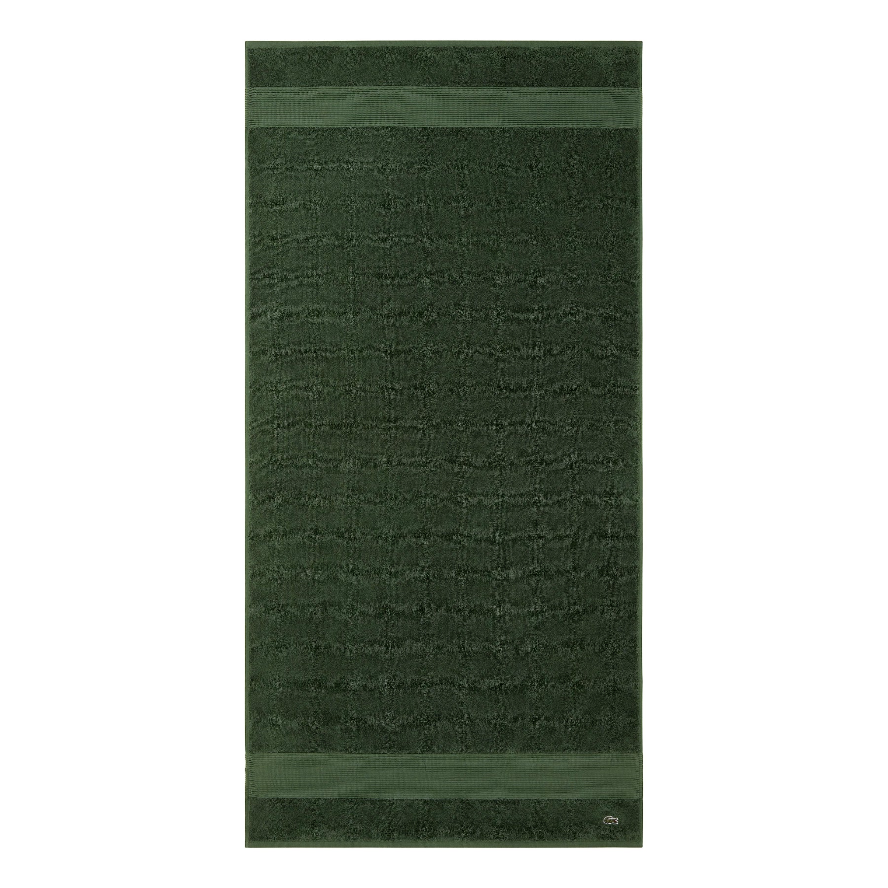 Lacoste LLECROCO Vert 600GSM Premium Bath Towel Set - Ultra Soft & Absorbent Cotton Towels for Spa, Gym, Beach & Luxury Bathroom Decor
