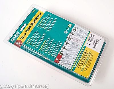 Extech EX430 True RMS Autoranging Digital Multimeter - 11 Functions for Electrical Testing, HVAC, Automotive & Home Use | New!