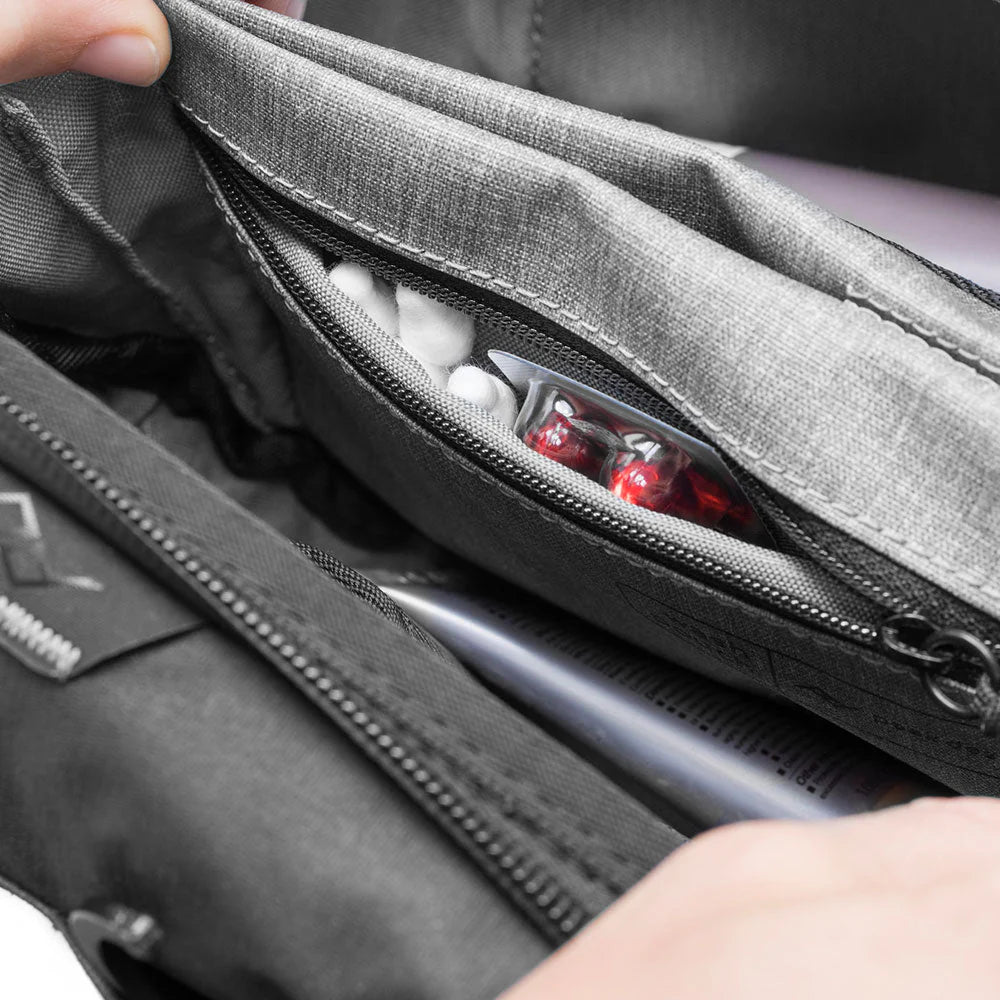 Peak Design Wash Pouch - Waterproof Travel Toiletry Bag for Men & Women - Perfect for Camping, Gym, and Business Trips