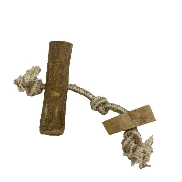 Premium Dog Rope & Java Wood Chew Toy for Aggressive Chewers - 3 Durable Styles for Small, Medium & Large Dogs - Perfect for Teething Puppies, Training & Playtime