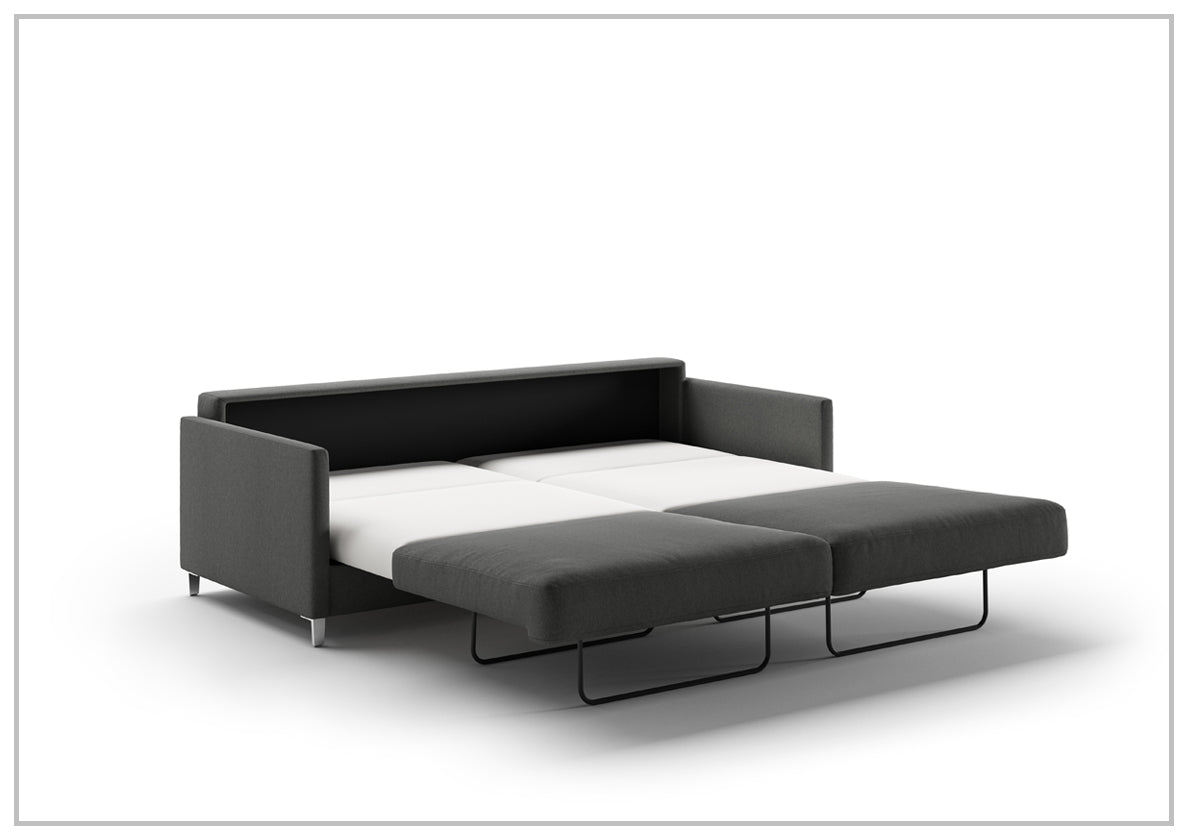 Luonto Elfin Fabric Sleeper Sofa with Nest Mechanism - Convertible 3-in-1 Space Saving Sofa Bed for Small Apartments, Guest Rooms & Home Offices | Perfect for Overnight Guests, Studio Living & Multi-Functional Spaces