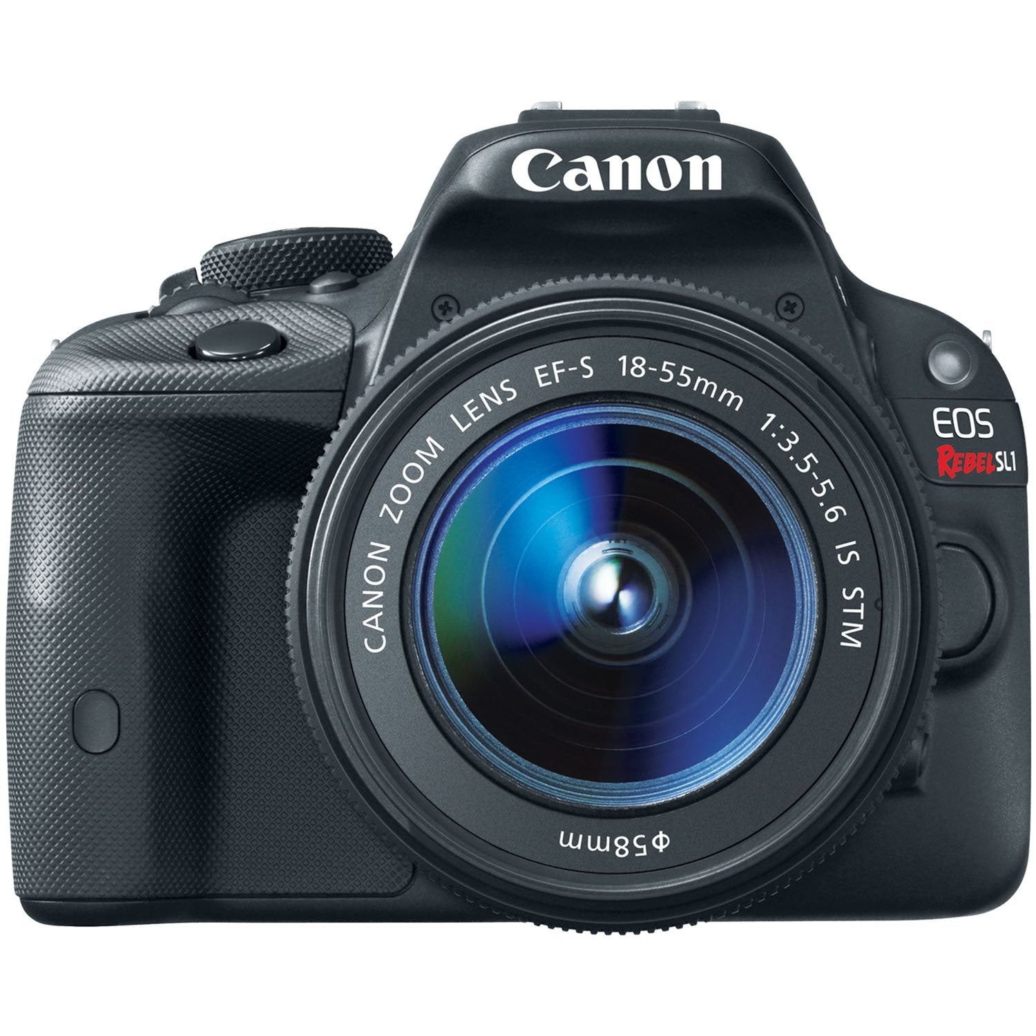 Canon EOS Rebel SL1 Digital SLR Camera with 18-55mm STM Lens Kit - Perfect for Travel Photography, Vlogging & Beginner DSLR Users