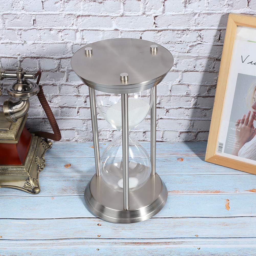 60-Minute Hourglass Timer - Durable Sand Timer for Kitchen, Office & Home Decor - Perfect for Cooking, Baking, Productivity & Decorative Display