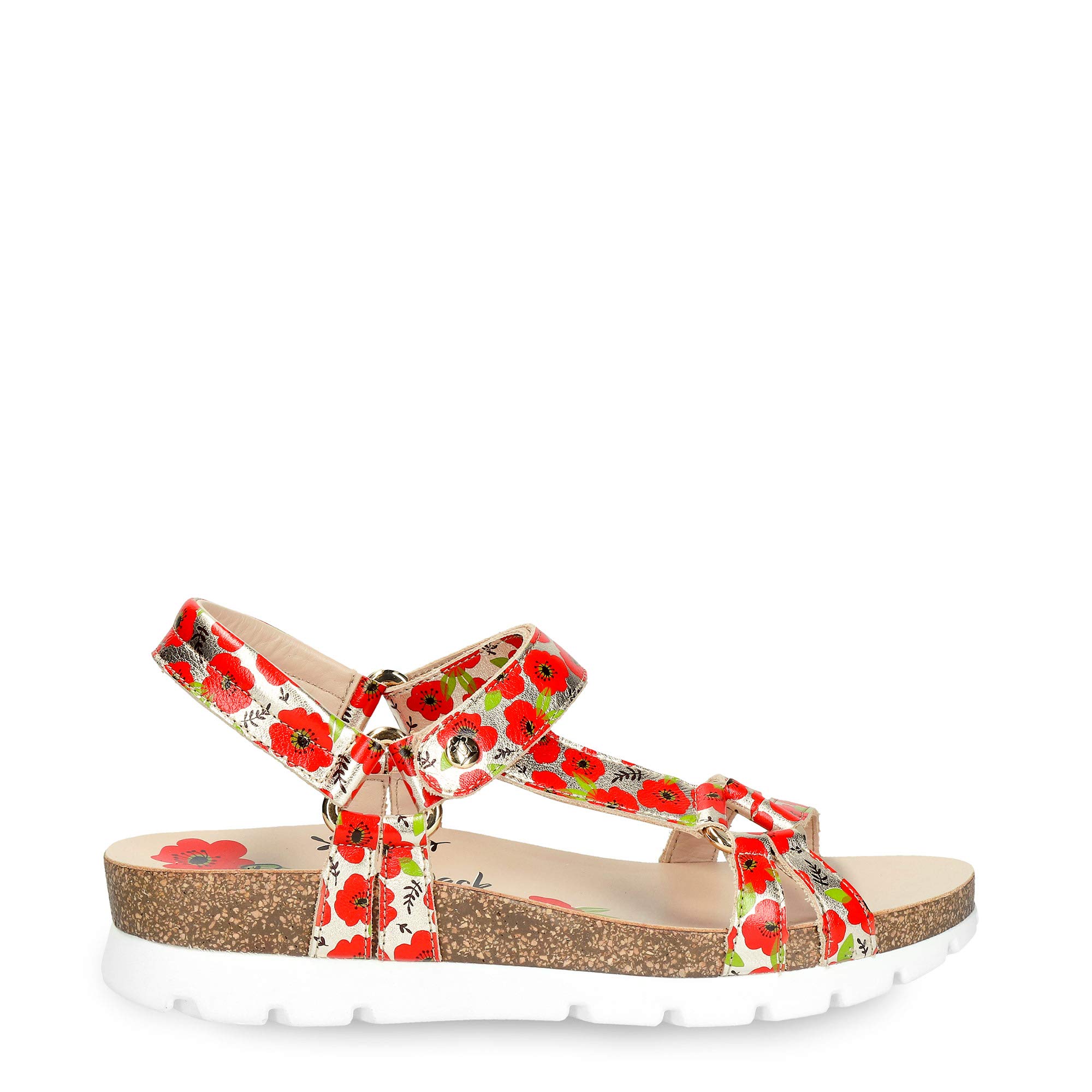 Panama Jack Women's Sally Garden B3 Comfortable Casual Sandals for Walking, Beach & Summer Outfits