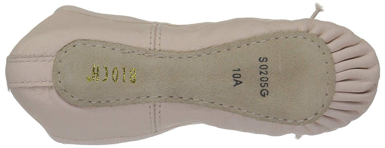 Bloch Dansoft Dance Shoes for Girls - Theatrical Pink, Size 13.5 C US Little Kid - Perfect for Ballet, Jazz, and Contemporary Dance Classes