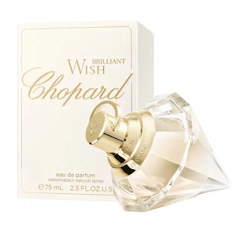 Chopard Brilliant Wish Eau de Parfum Spray for Women - Luxury Floral Fragrance for Date Nights & Special Occasions