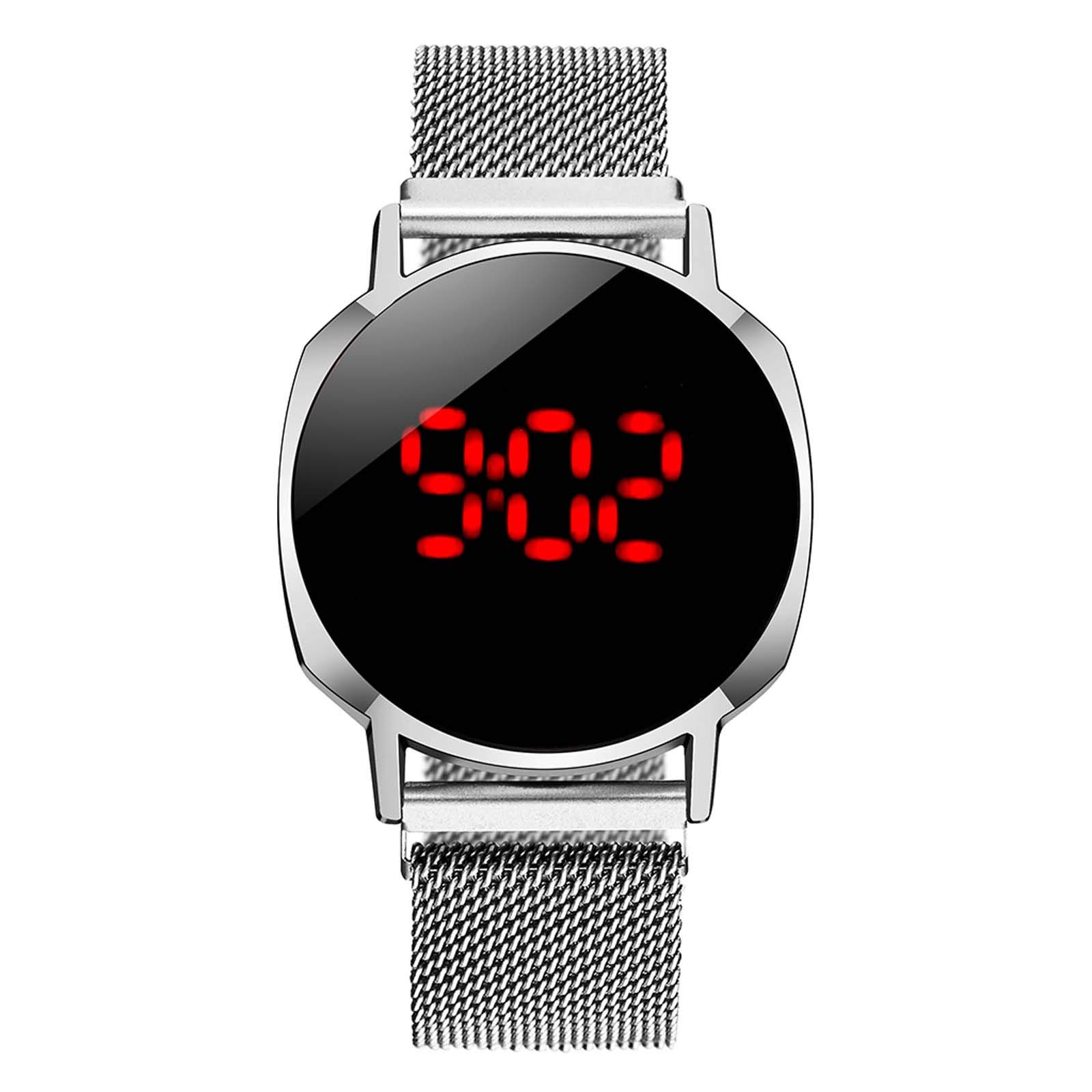 Smart Watch for Women - Fitness Activity Tracker with Touch Screen, Waterproof, Heart Rate Monitor, Sleep Tracking - Elegant Mesh Strap Ladies Watch - Perfect Gift for Her - Ideal for Workouts, Running, Yoga & Daily Use