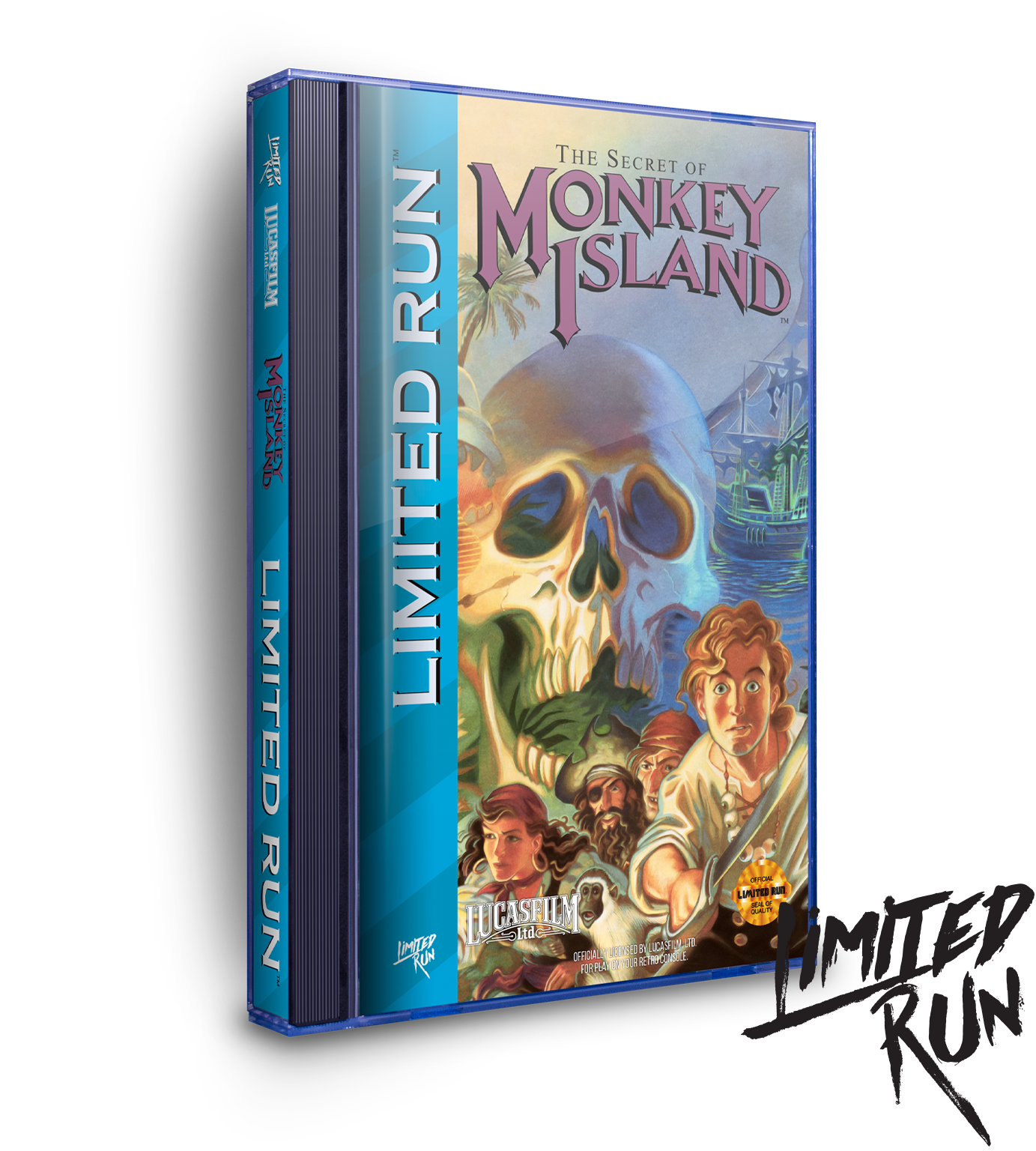 The Secret of Monkey Island (SCD) Classic Edition - Retro Adventure Game for PC & Consoles - Perfect for Nostalgic Gamers & Point-and-Click Fans