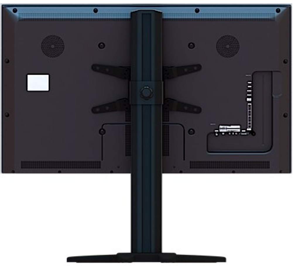 Adjustable Single Desktop Tilt Floor Stand Mount for 13-34 Inch Monitors - Perfect for Home Office, Gaming Setup & Conference Room Displays