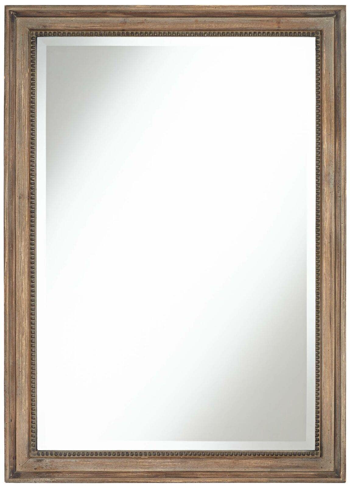 26.75 x 37 Inch Wooden Wall Mirror - Funny Bathroom Decor for HilariousM - Perfect for Vanity, Dressing Room & Bathroom Wall Decor