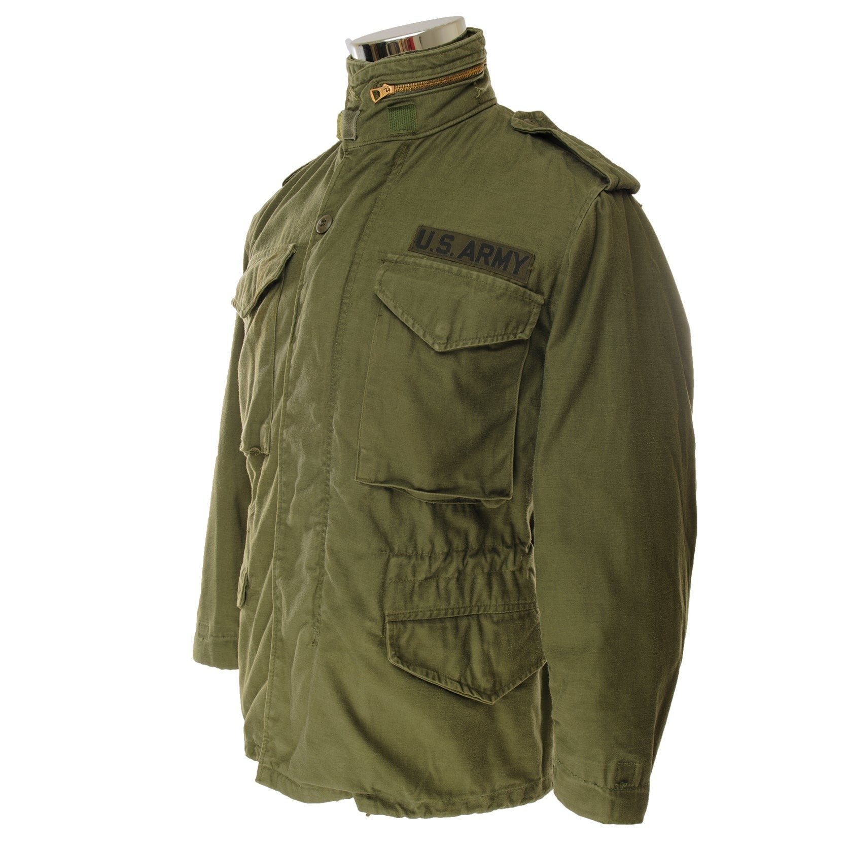 Vintage US Army M-1965 M65 Field Jacket - 1981 Military Green - Size XS Short - Authentic Military Surplus - Perfect for Outdoor Adventures, Hiking & Vintage Fashion