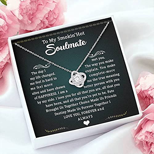 Love Knot Pendant Necklace for Soulmate - Birthday, Christmas Gift