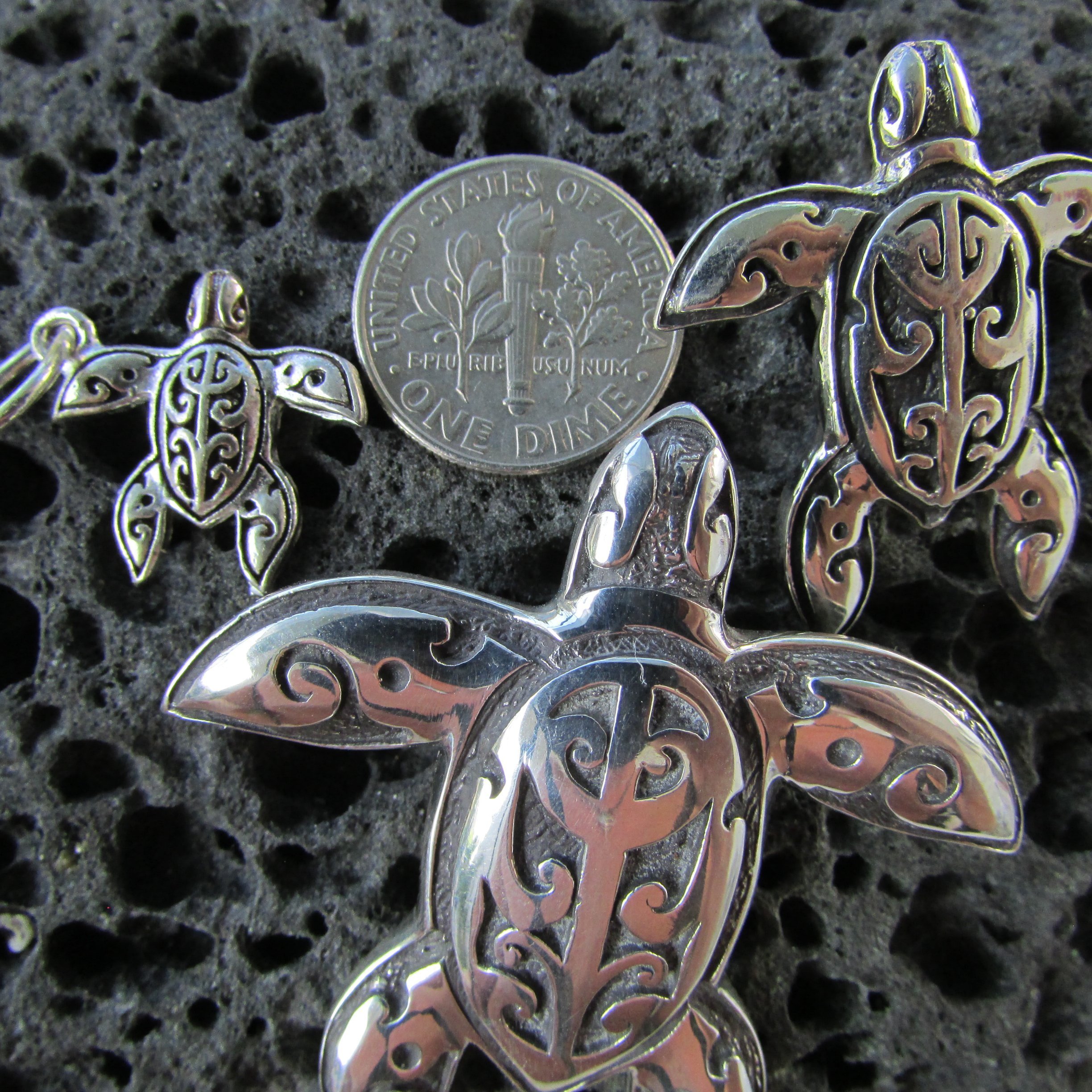Handmade Sterling Silver Turtle Necklace Pendant - Unique Ocean & Beach Jewelry Gift for Women | Perfect for Beach Vacations, Summer Outfits & Nature Lovers
